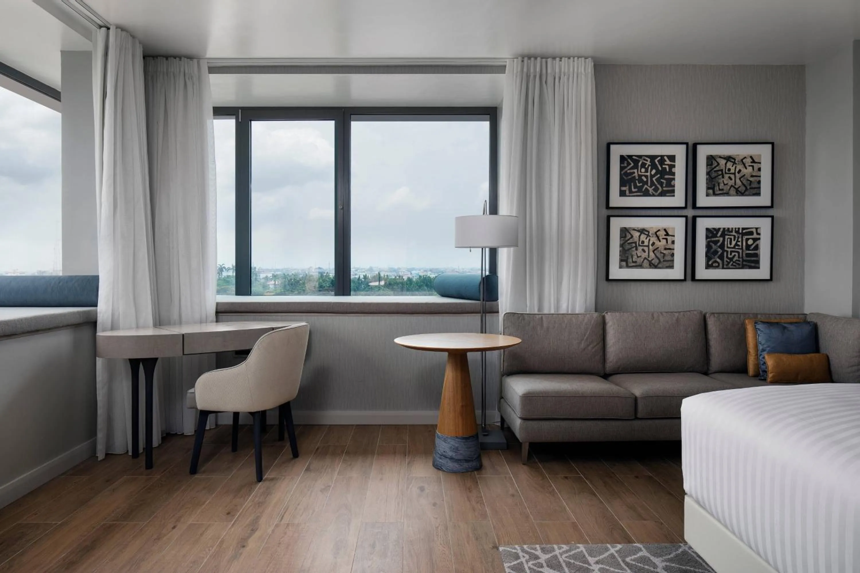 Photo of the whole room in Lagos Marriott Hotel Ikeja