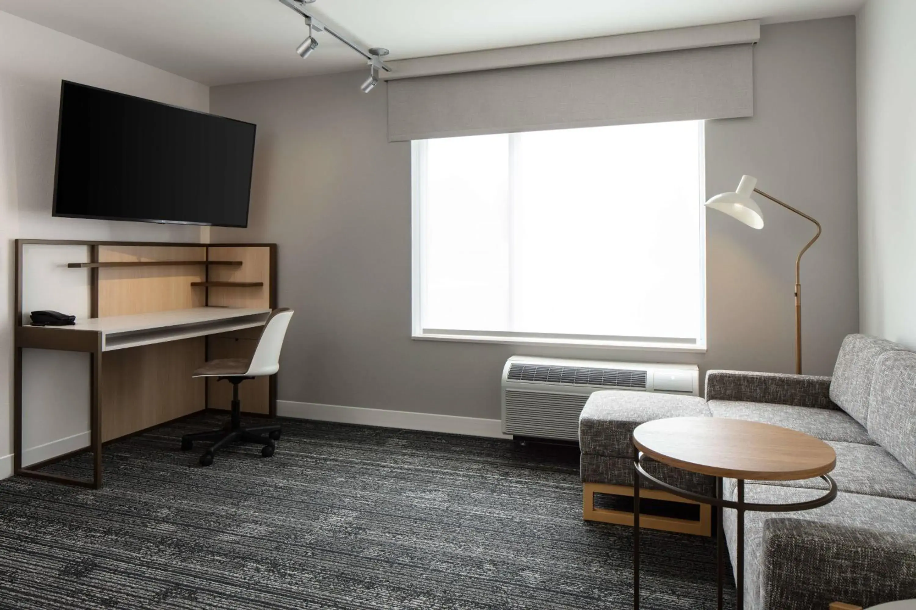 Queen Suite with Sofa Bed in TownePlace Suites By Marriott Milwaukee West Bend Queen Suite with Sofa Bed in TownePlace Suites By Marriott Milwaukee West Bend