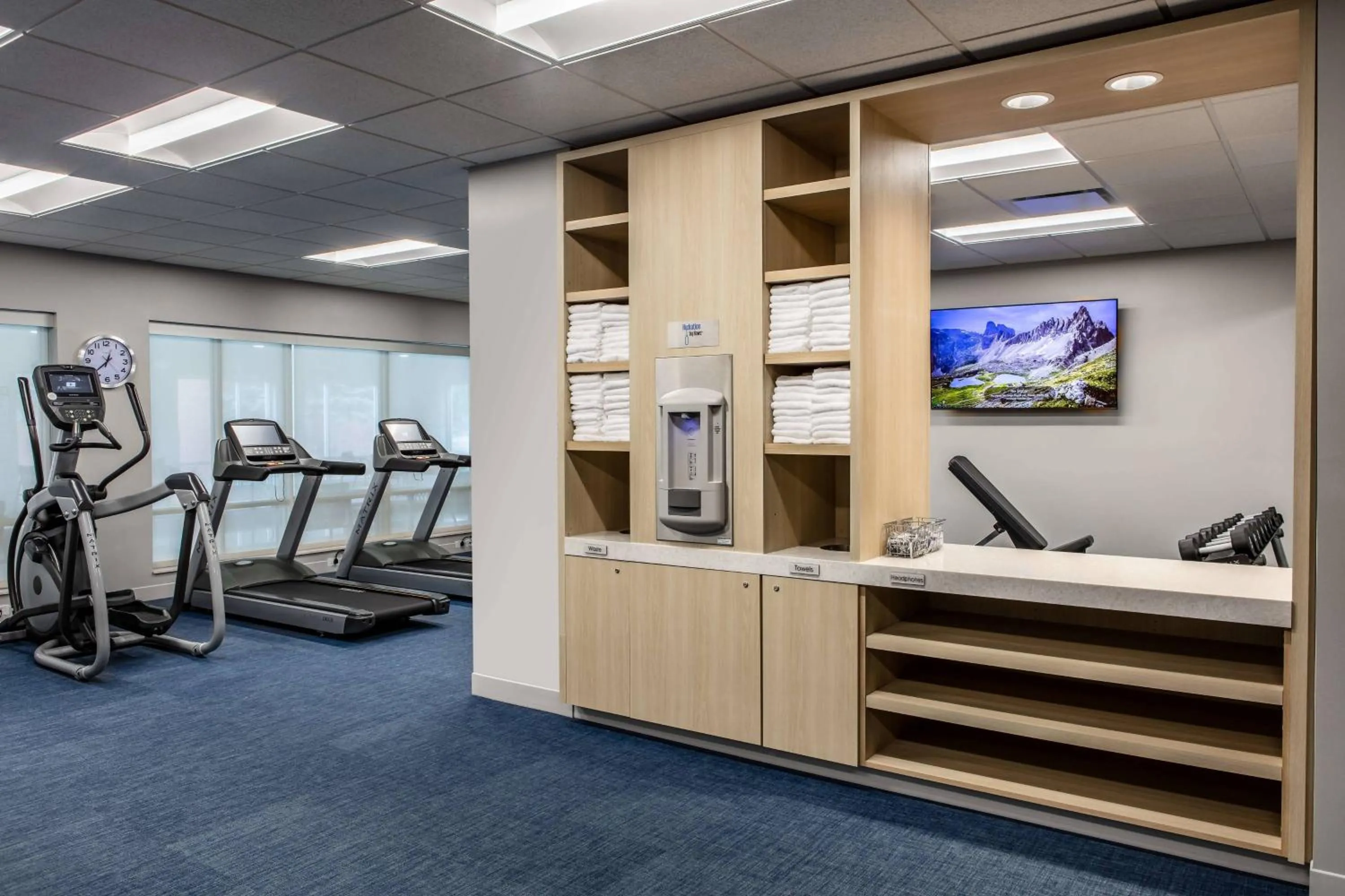 Fitness centre/facilities in TownePlace Suites By Marriott Milwaukee West Bend