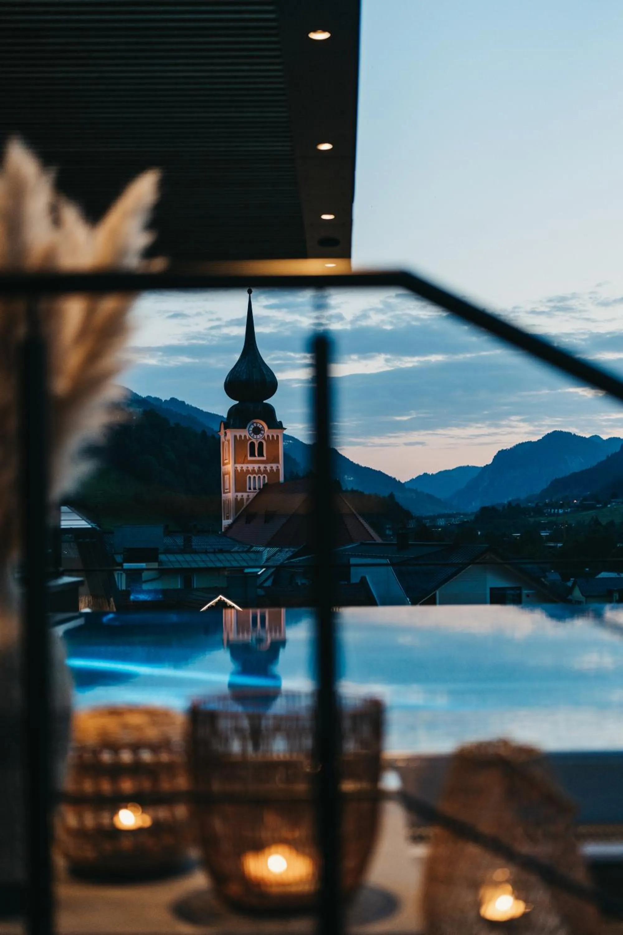 Pool view in JOHANN Schladming