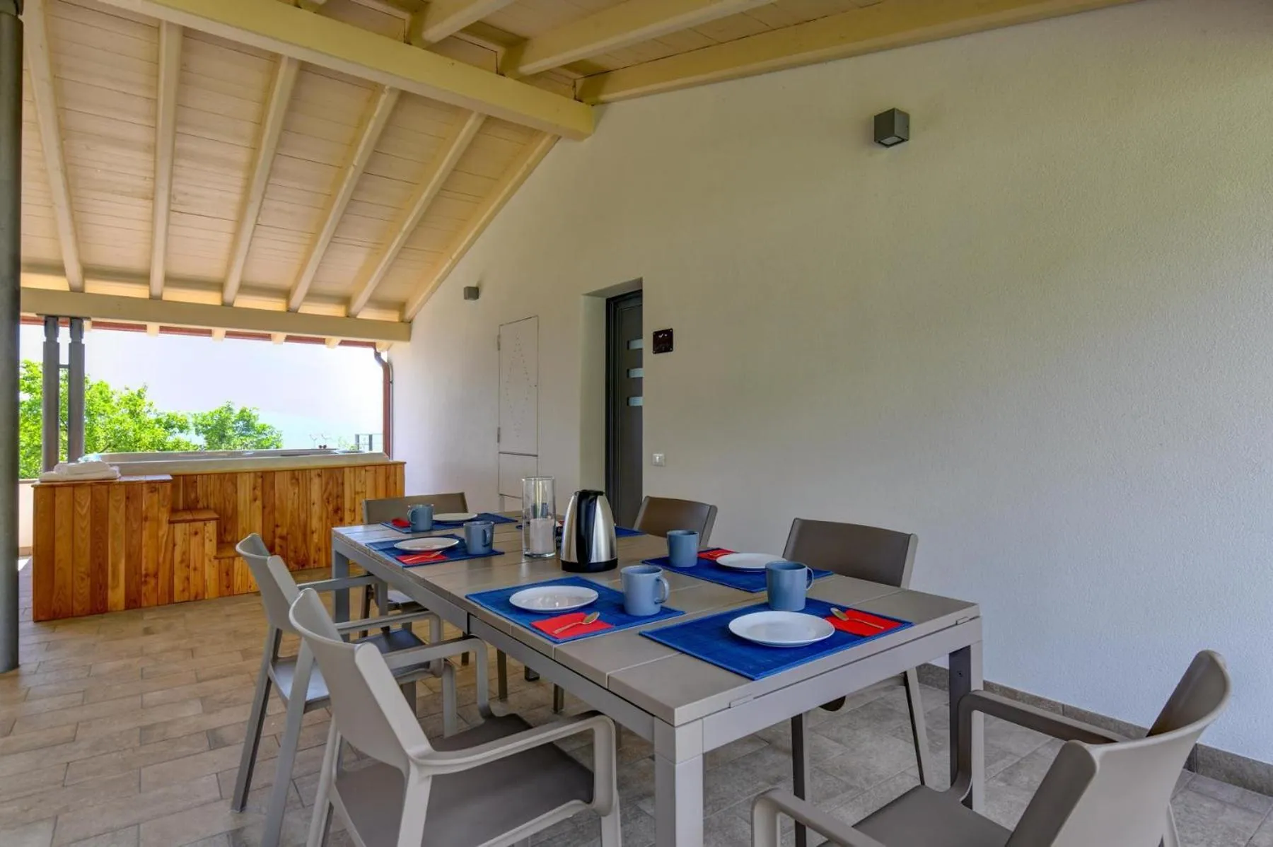 Balcony/Terrace in Le Casette - Leccino