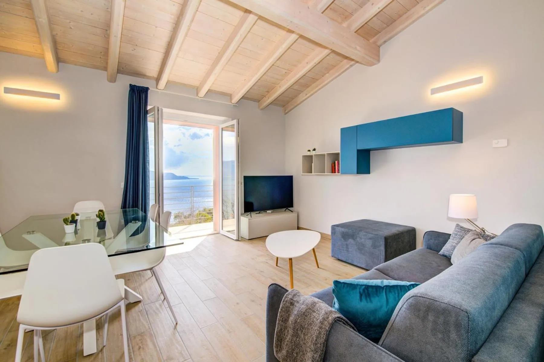 Communal lounge/ TV room in Le Casette - Leccino