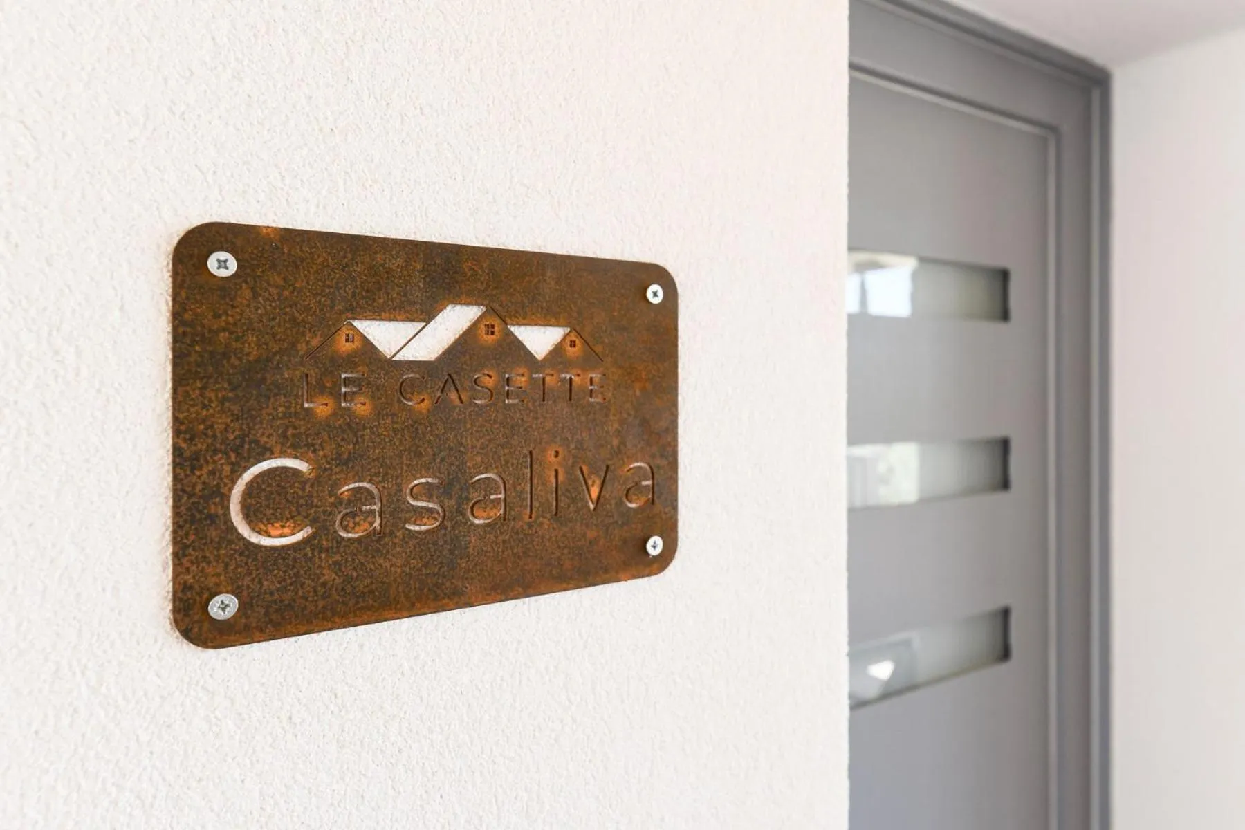 Decorative detail in Le Casette - Casaliva