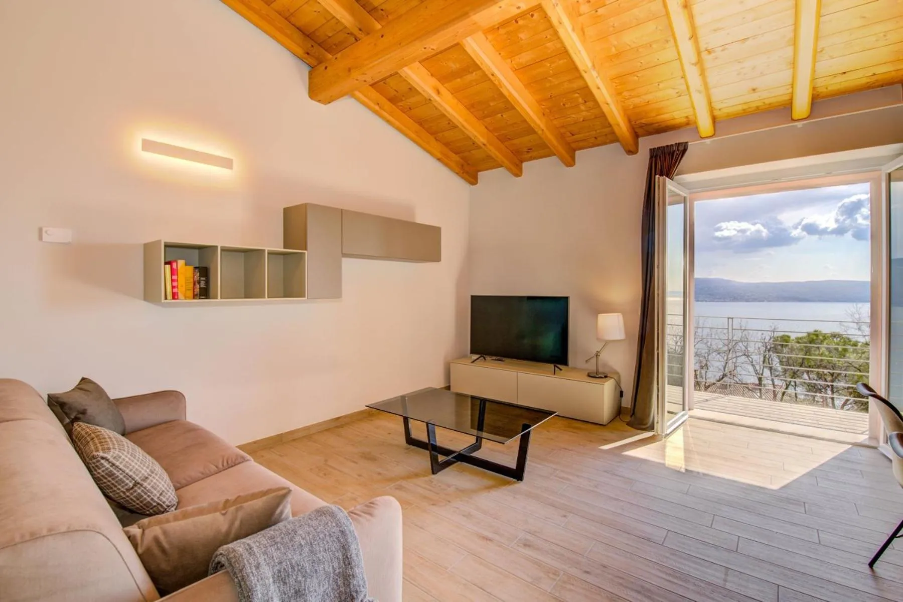 Communal lounge/ TV room in Le Casette - Gargna