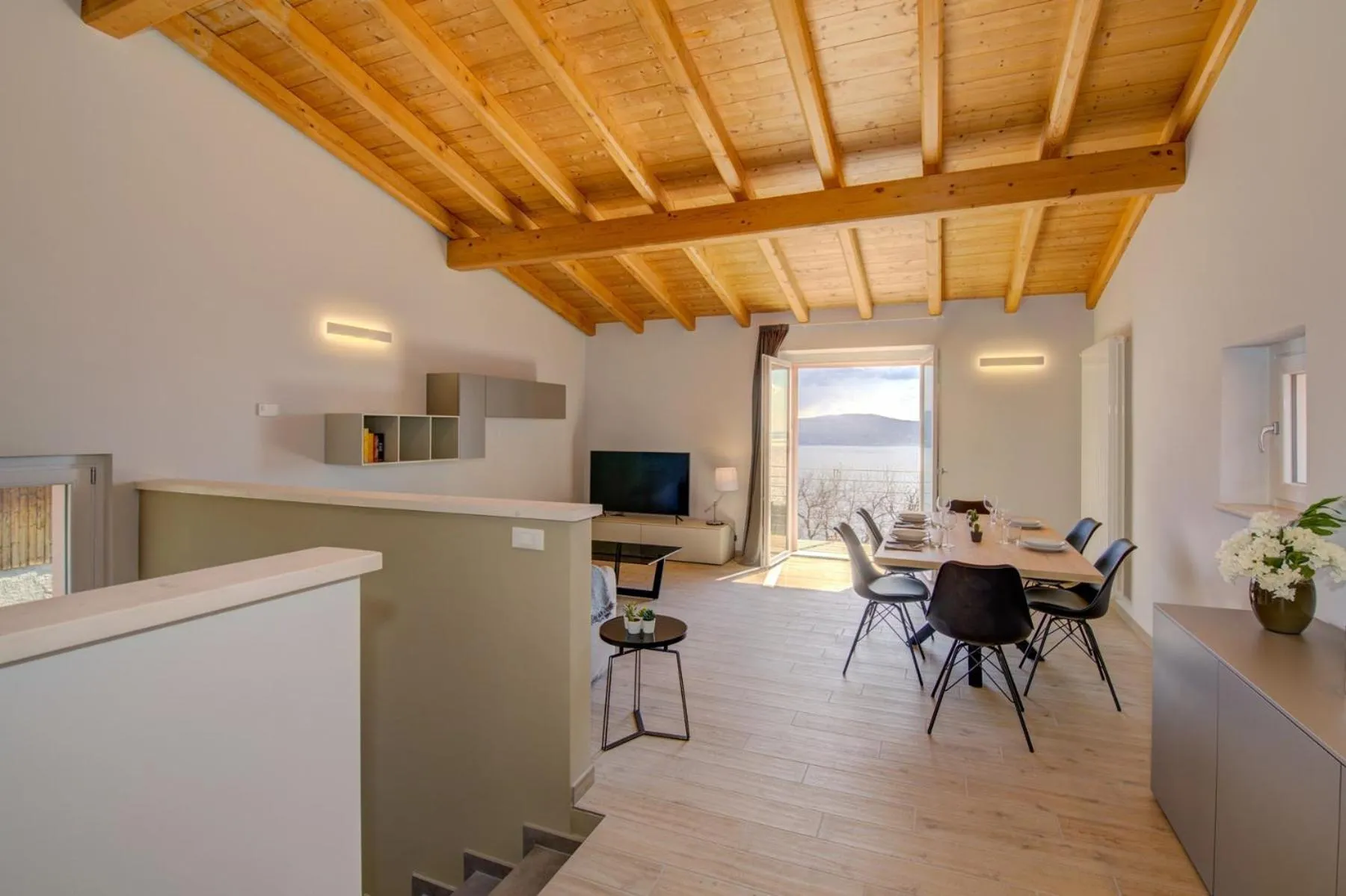 Communal lounge/ TV room in Le Casette - Gargna