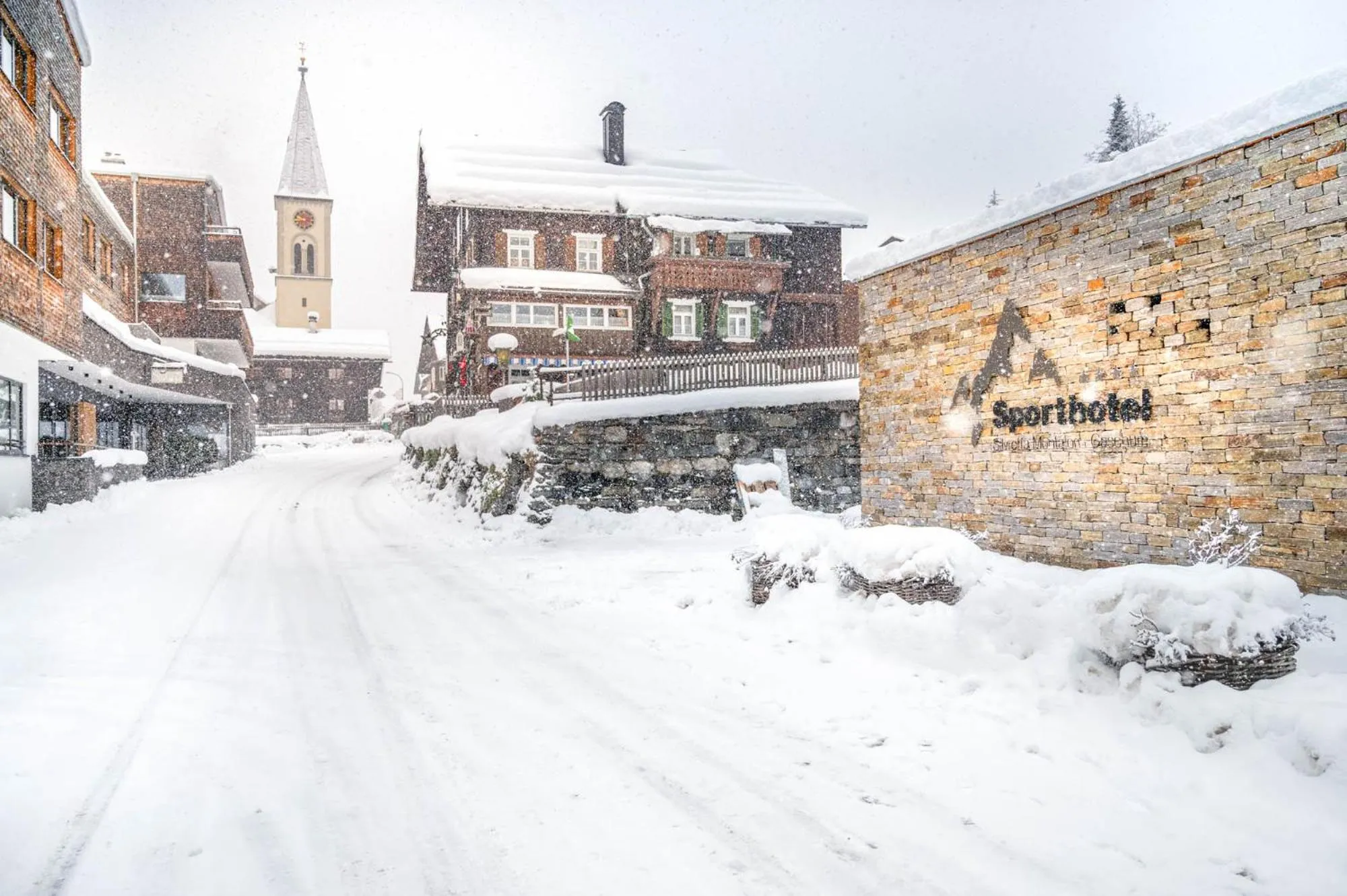 Property building in Sporthotel Silvretta Montafon