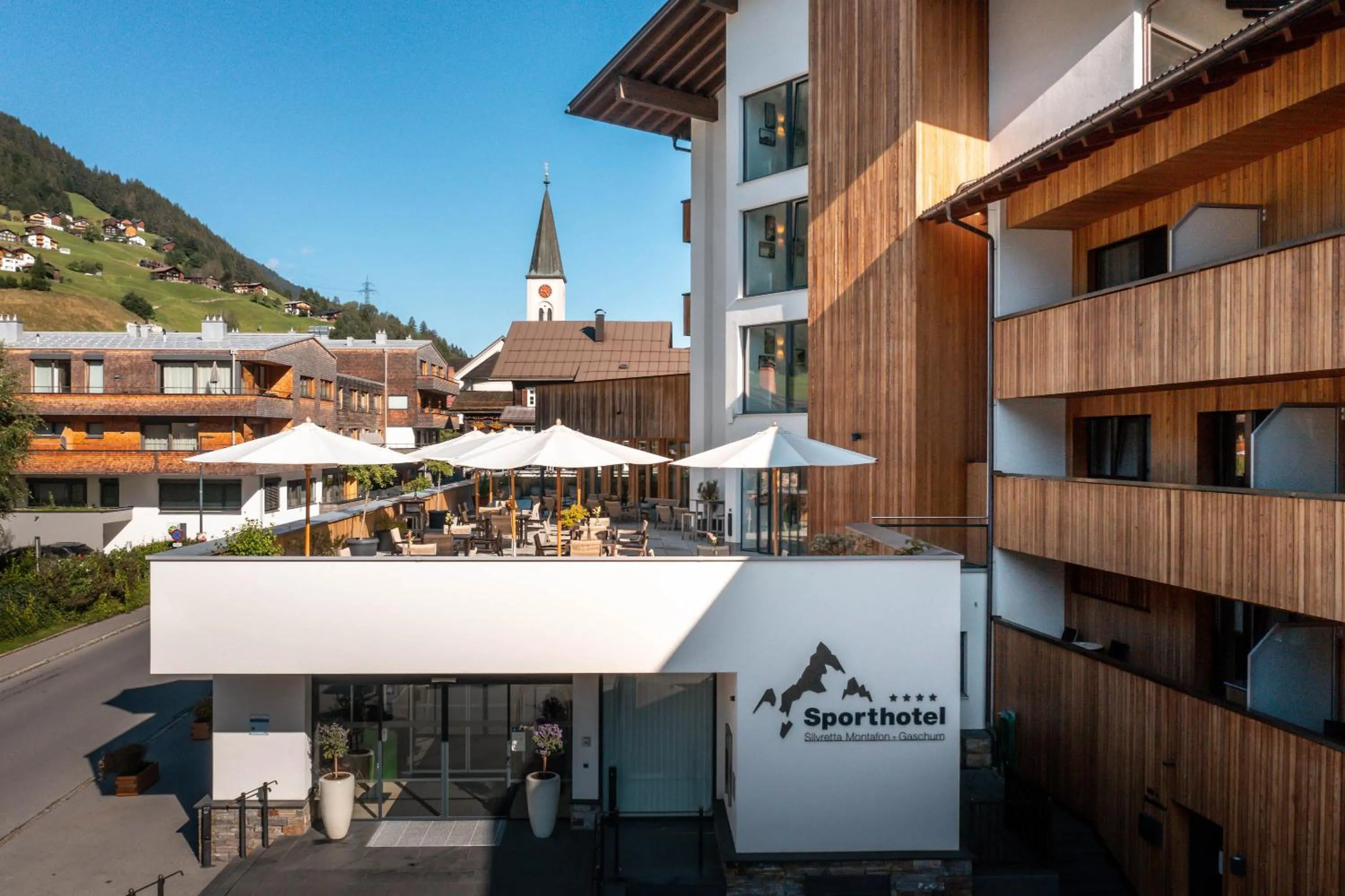 Property building in Sporthotel Silvretta Montafon