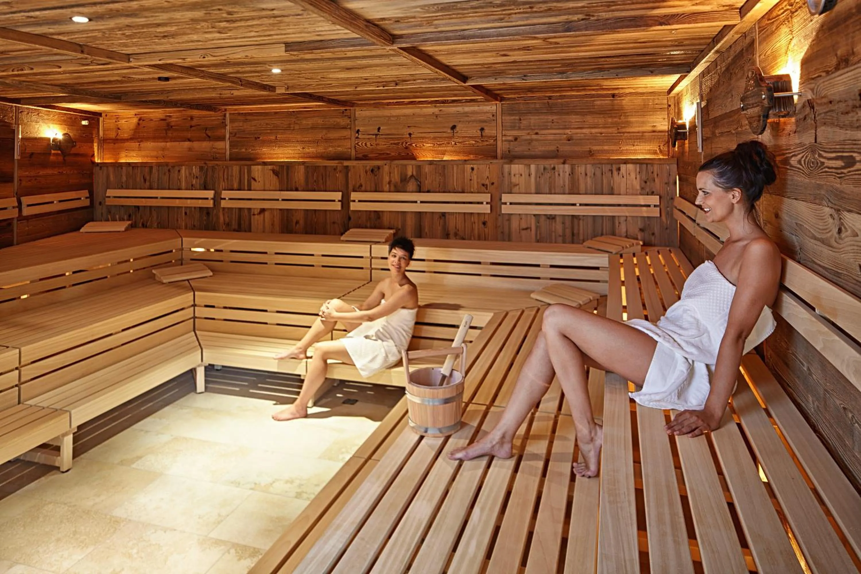 Sauna in Sporthotel Silvretta Montafon