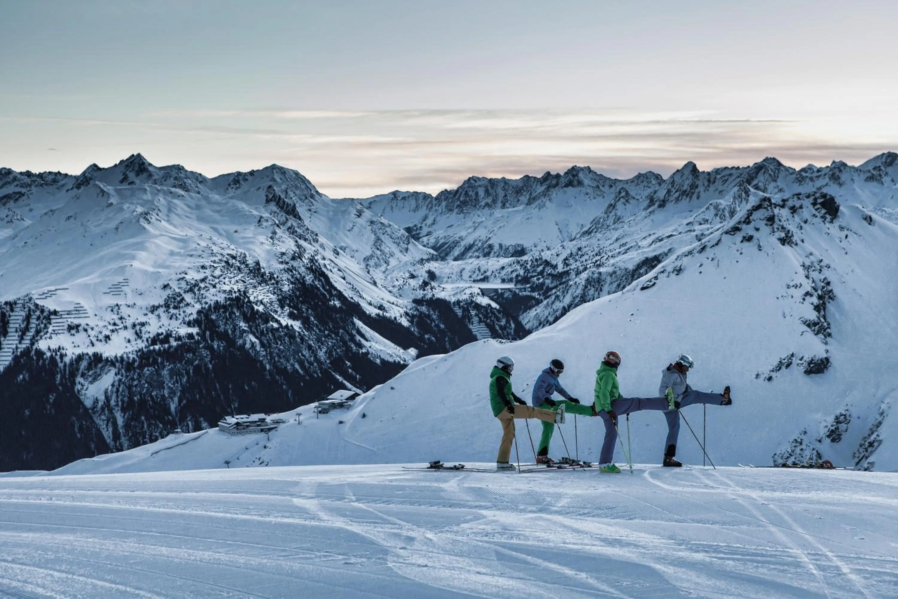 Natural landscape in Sporthotel Silvretta Montafon