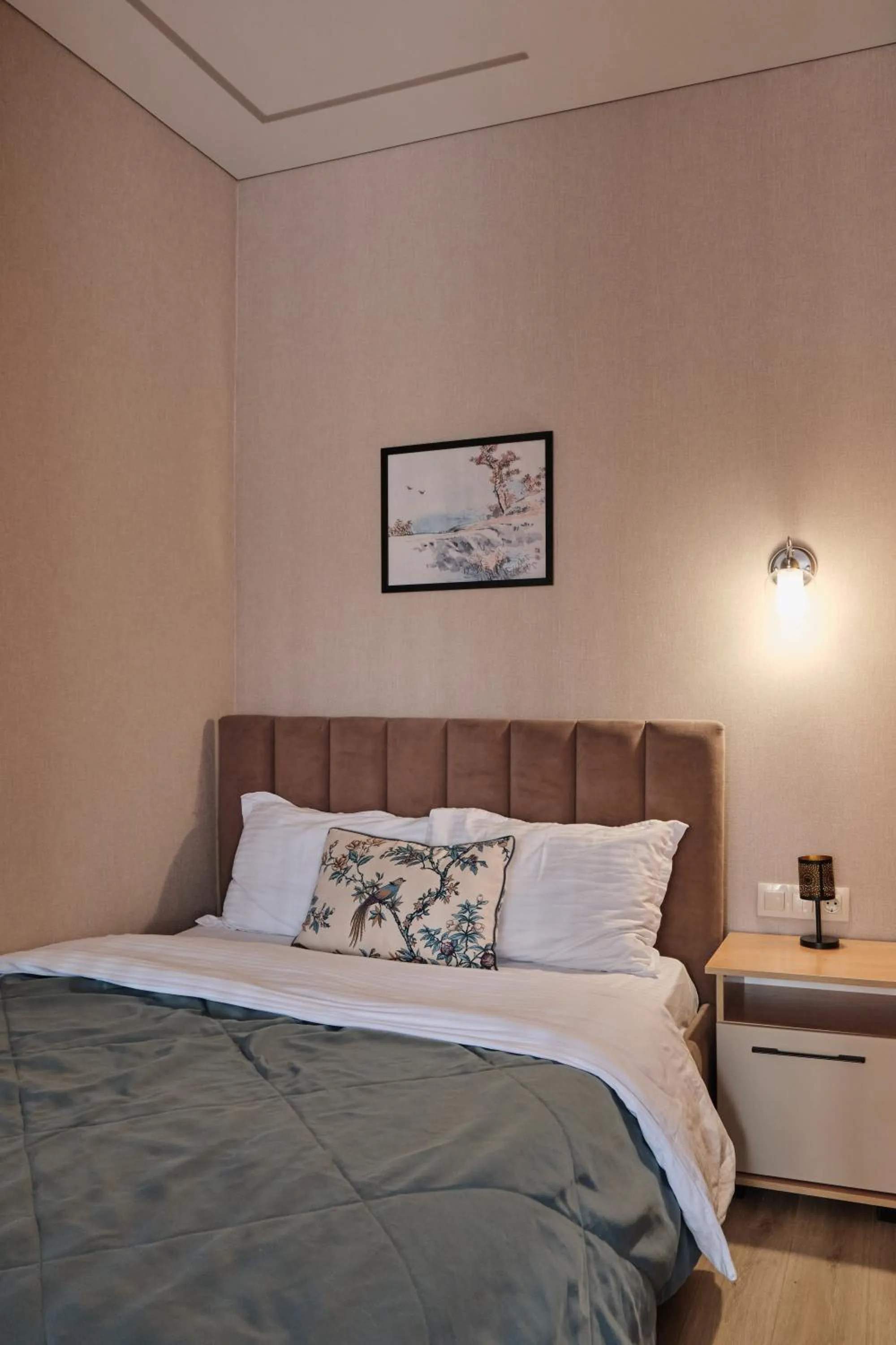 Bed in Seven City Apartments