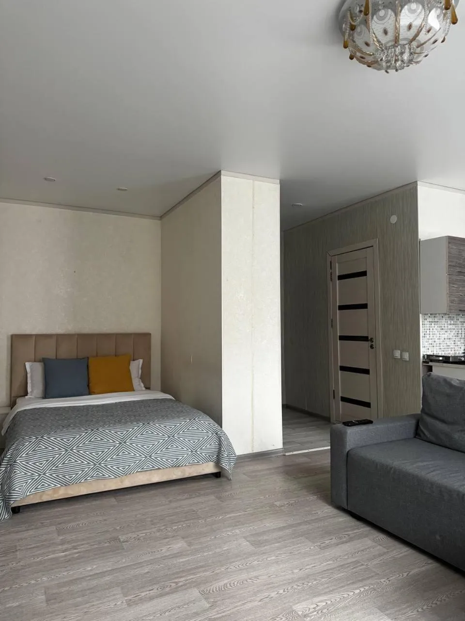 Bed in Seven City Apartments