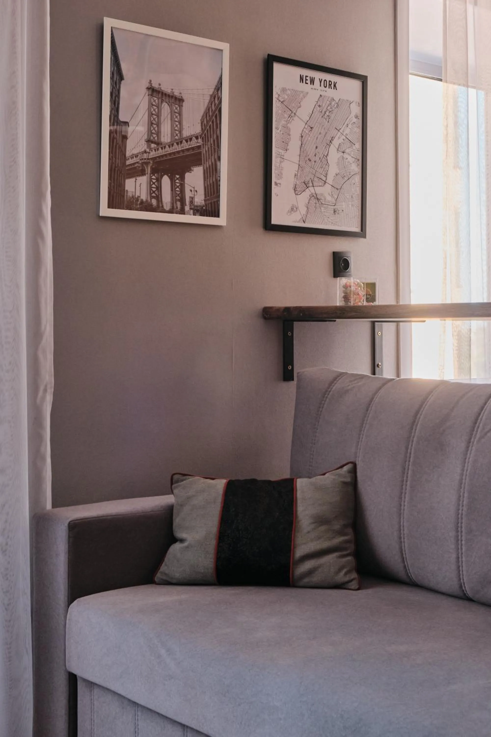 Bed in Seven City Apartments