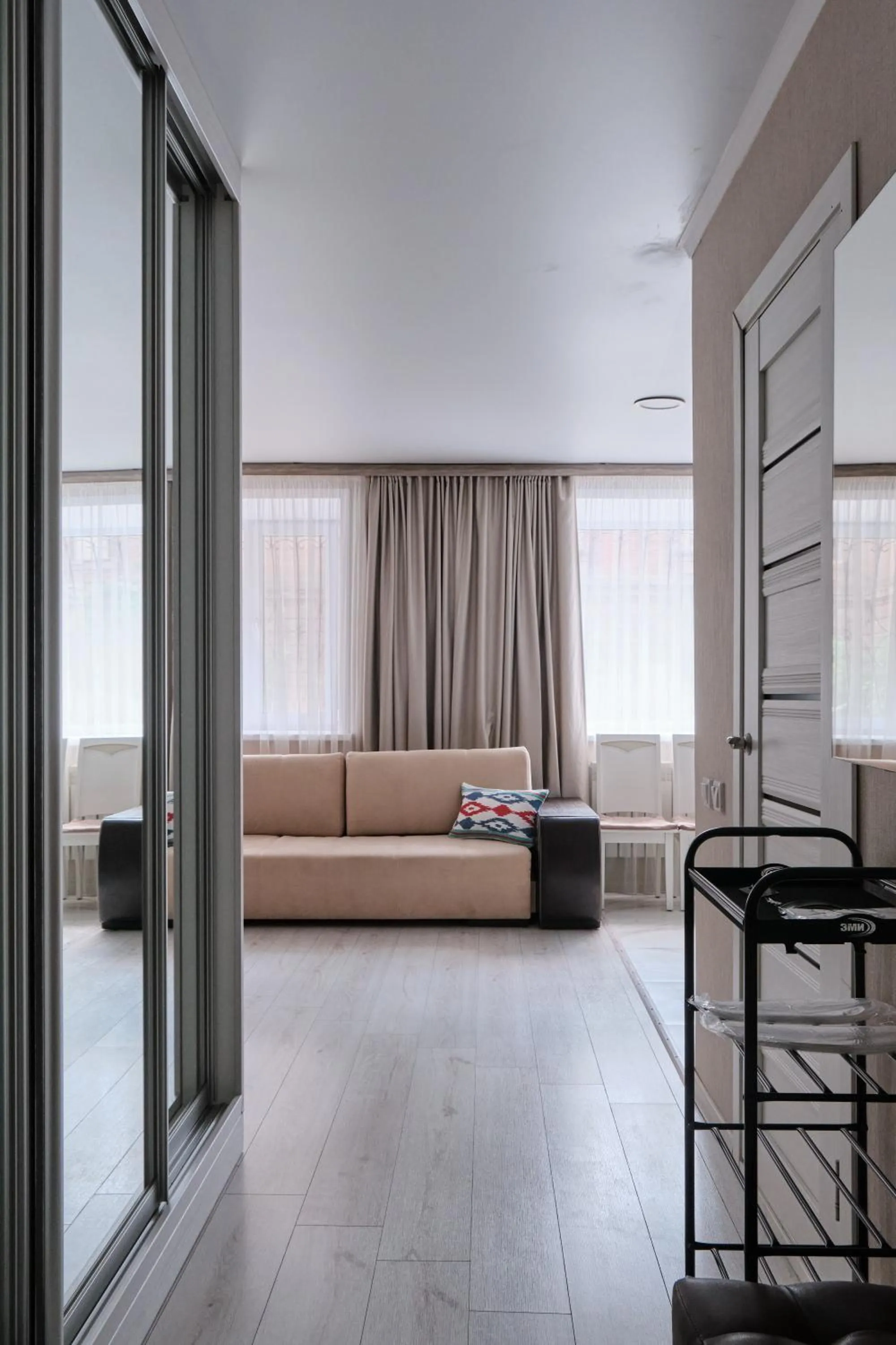 Bed in Seven City Apartments