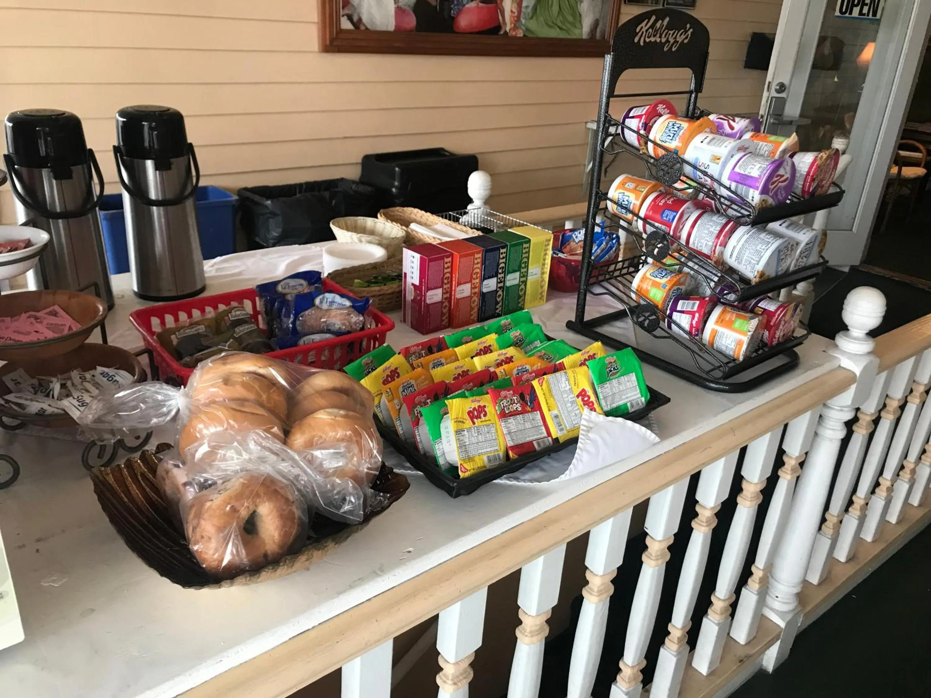 Continental breakfast in New Orleans House - Gay Male Adult Guesthouse