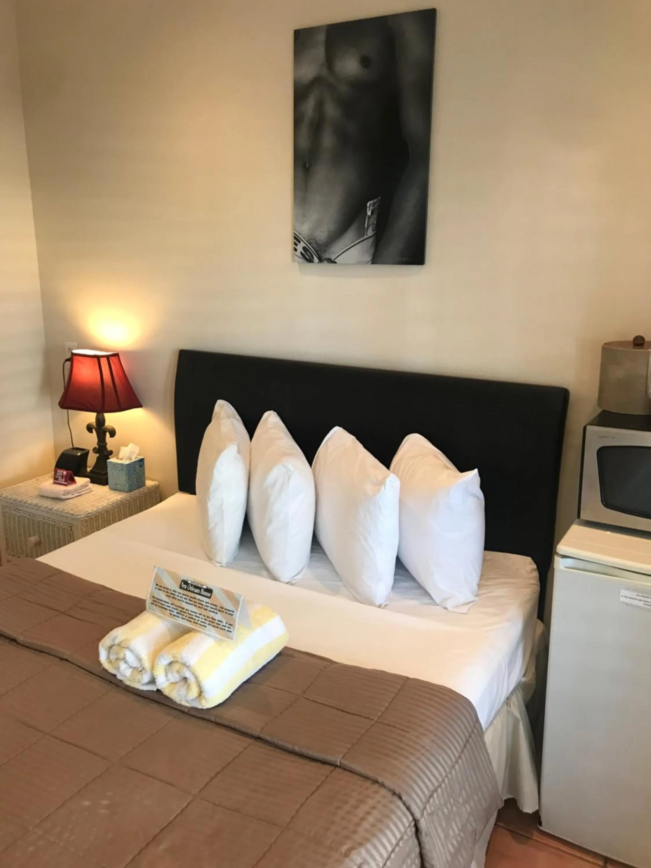 Bedroom, Bed in New Orleans House - Gay Male Adult Guesthouse