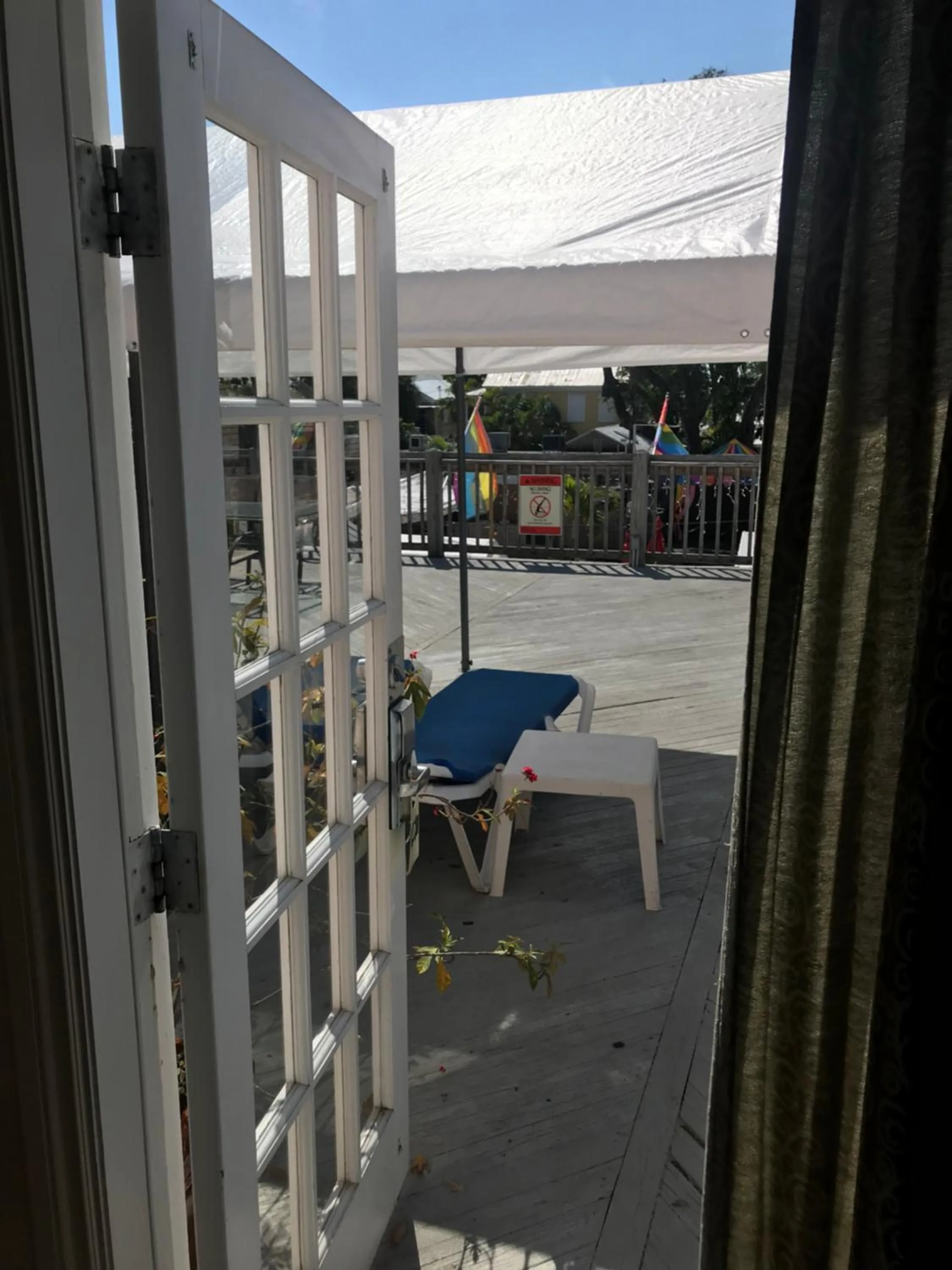 View (from property/room) in New Orleans House - Gay Male Adult Guesthouse