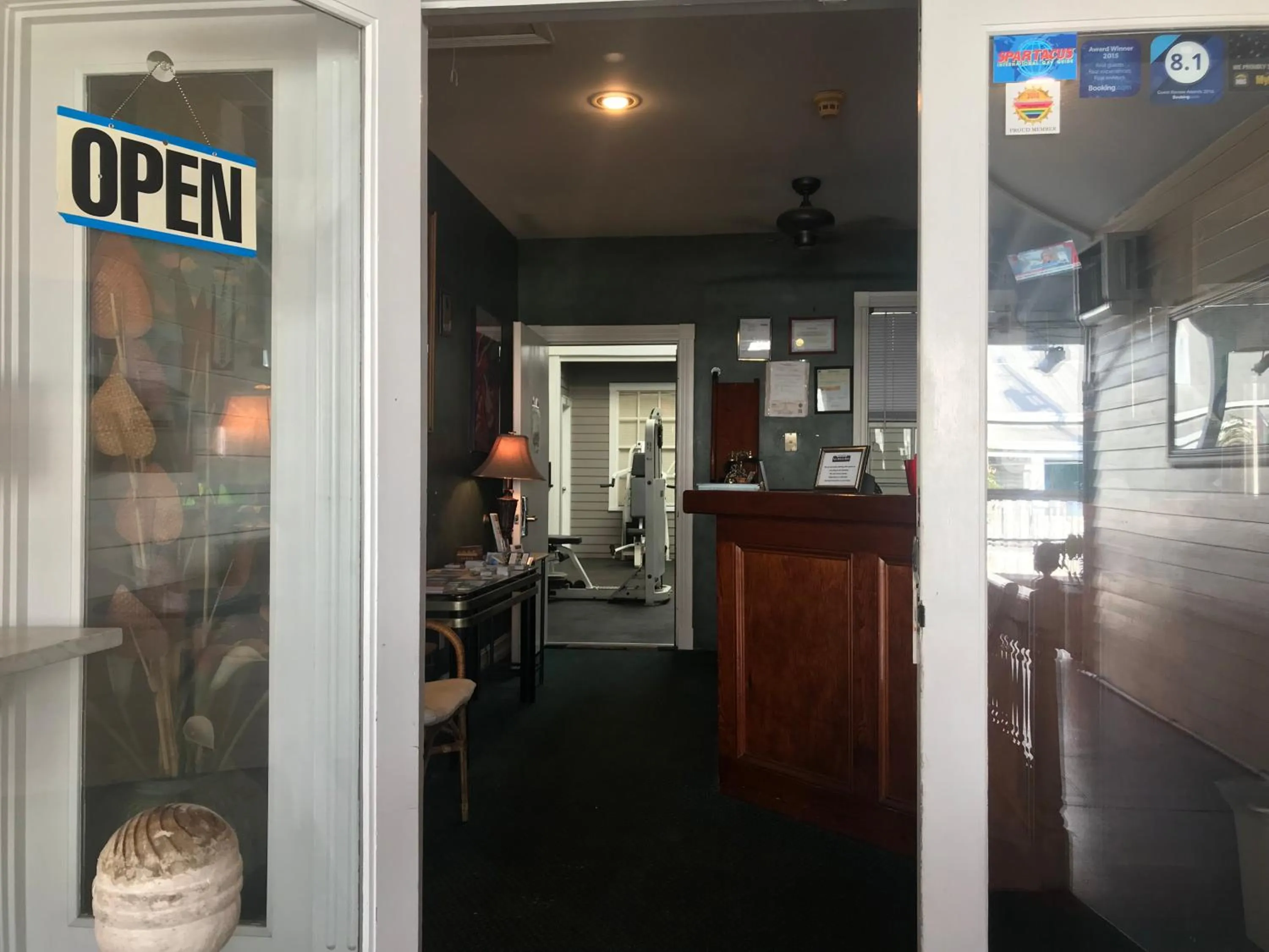 Lobby or reception in New Orleans House - Gay Male Adult Guesthouse