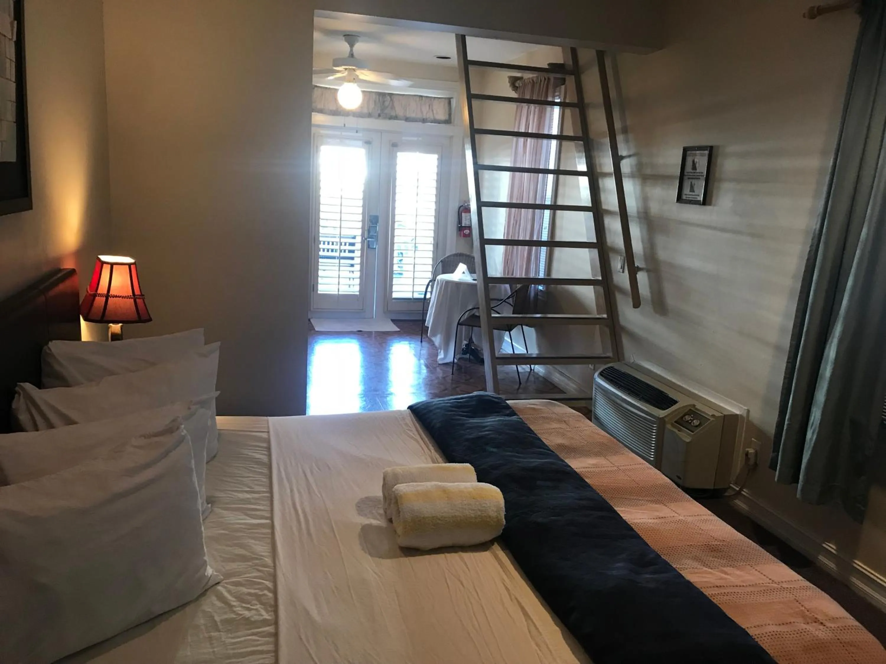 Bedroom, Bed in New Orleans House - Gay Male Adult Guesthouse