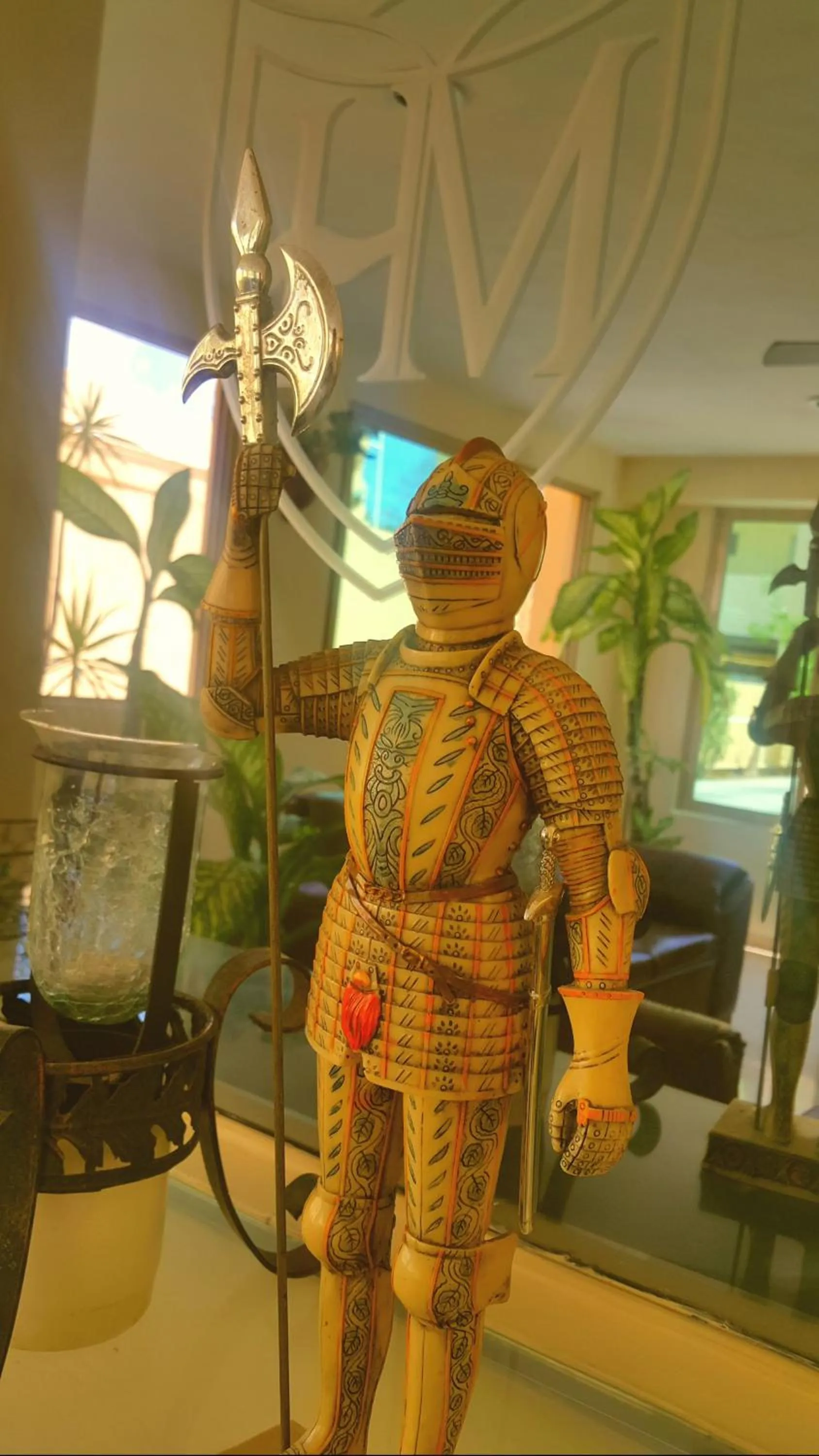 Decorative detail in Hotel El Marques