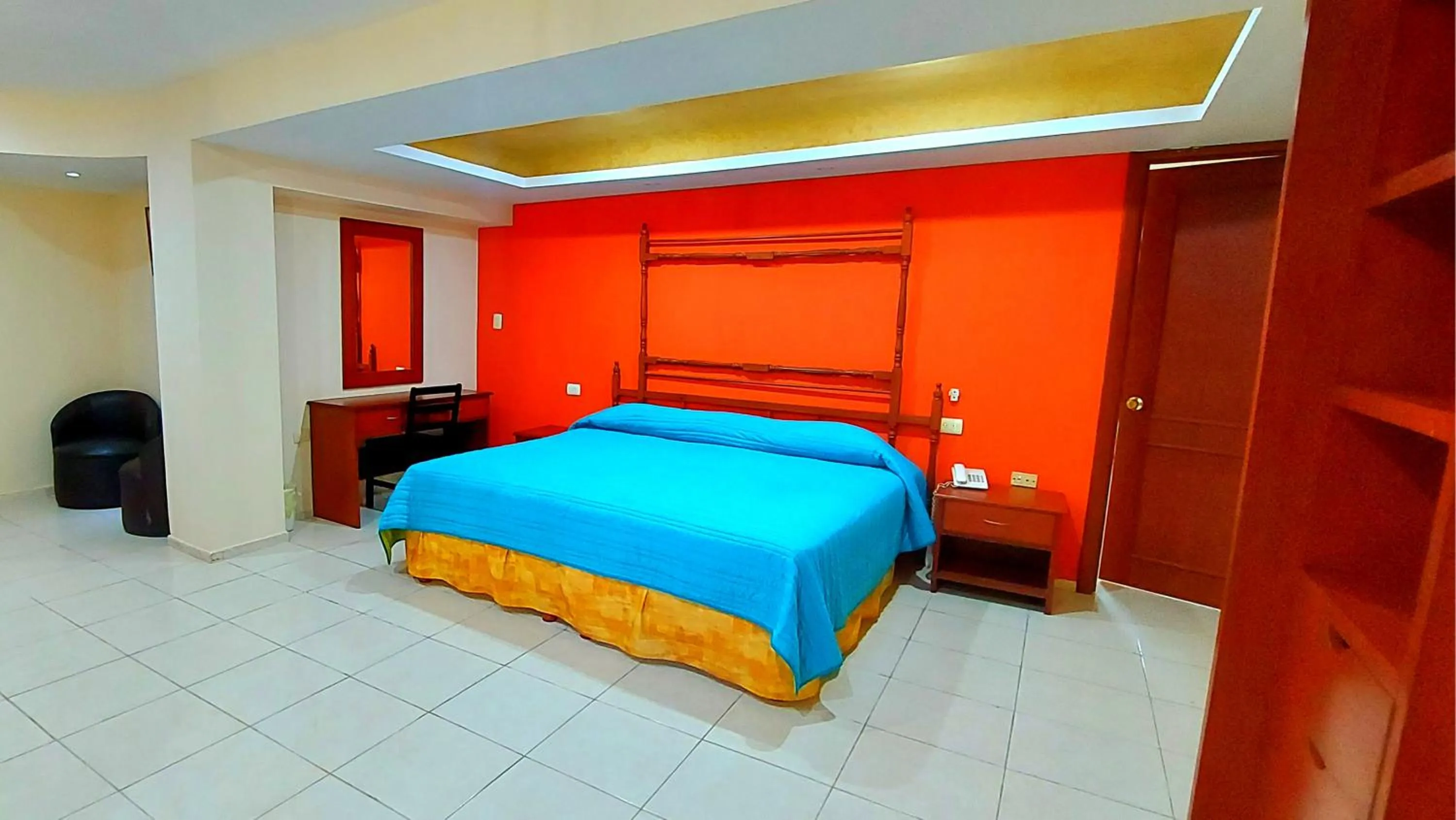 Bed in Hotel El Marques