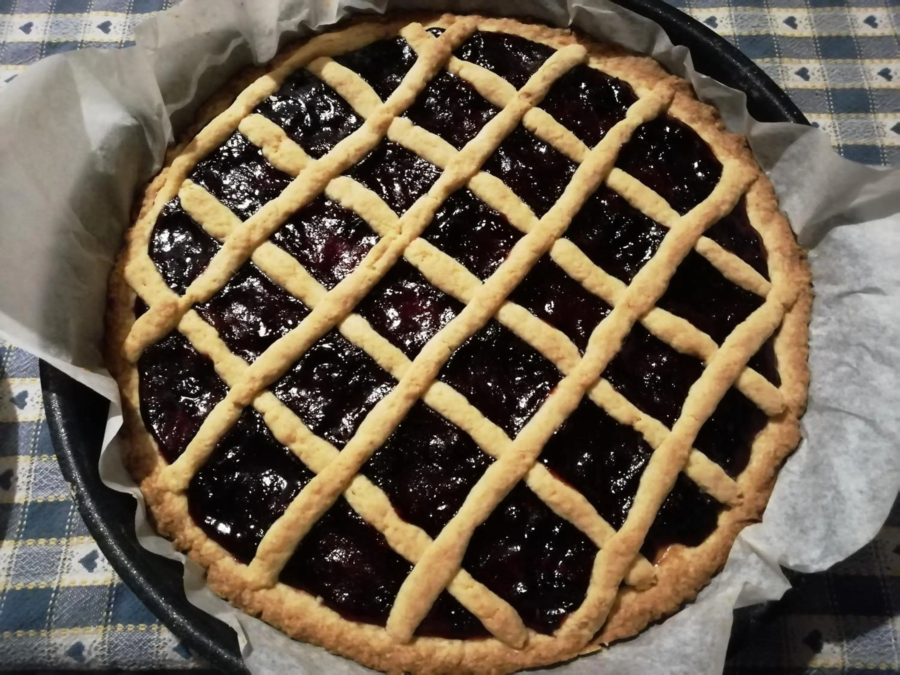 Italian breakfast in B&B Badde Cubas