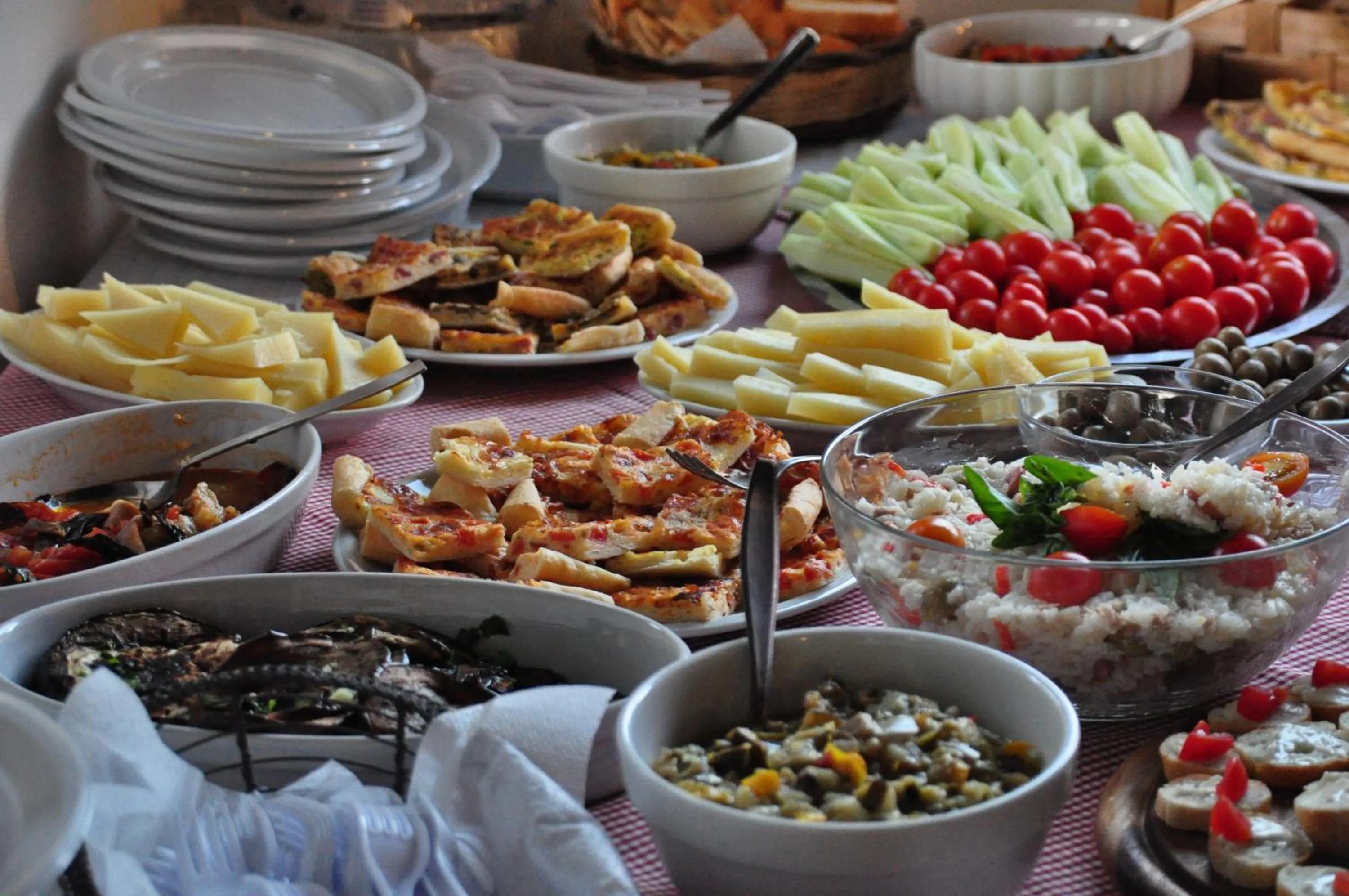 Food close-up in B&B Badde Cubas