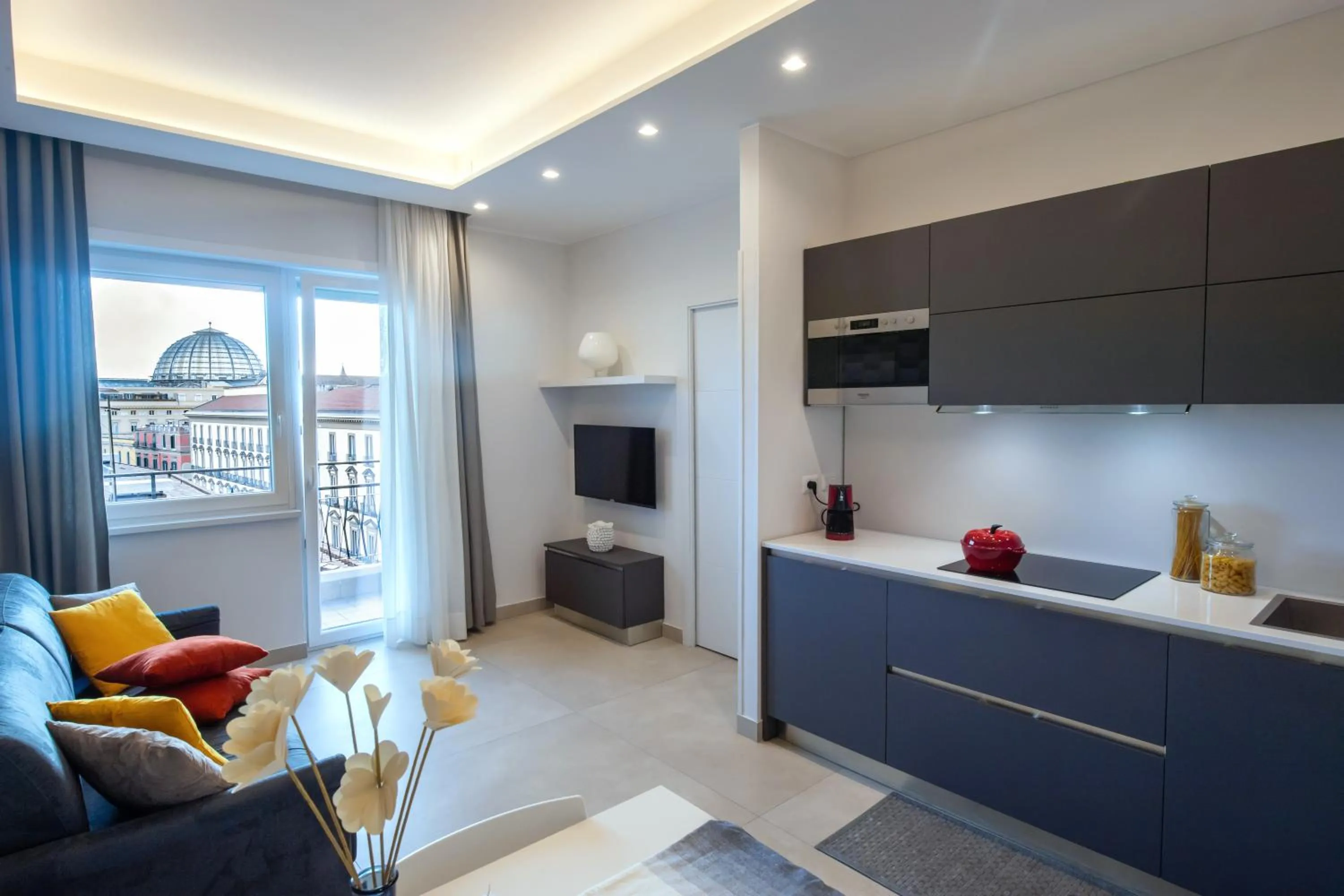 Kitchen or kitchenette in Napoli City Center - Appartamenti e Camere