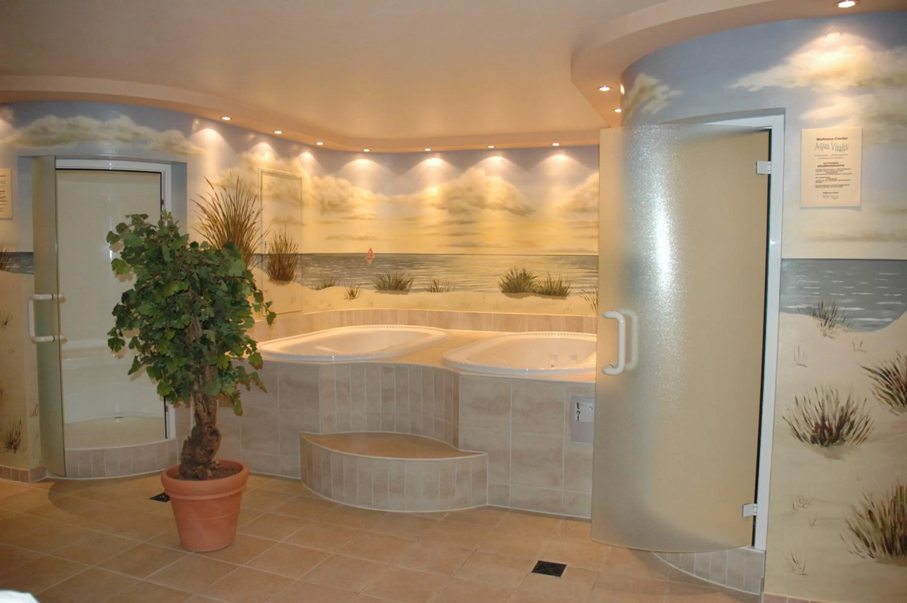 Hot Tub in Strandhotel Dagebüll direkt an der Nordsee