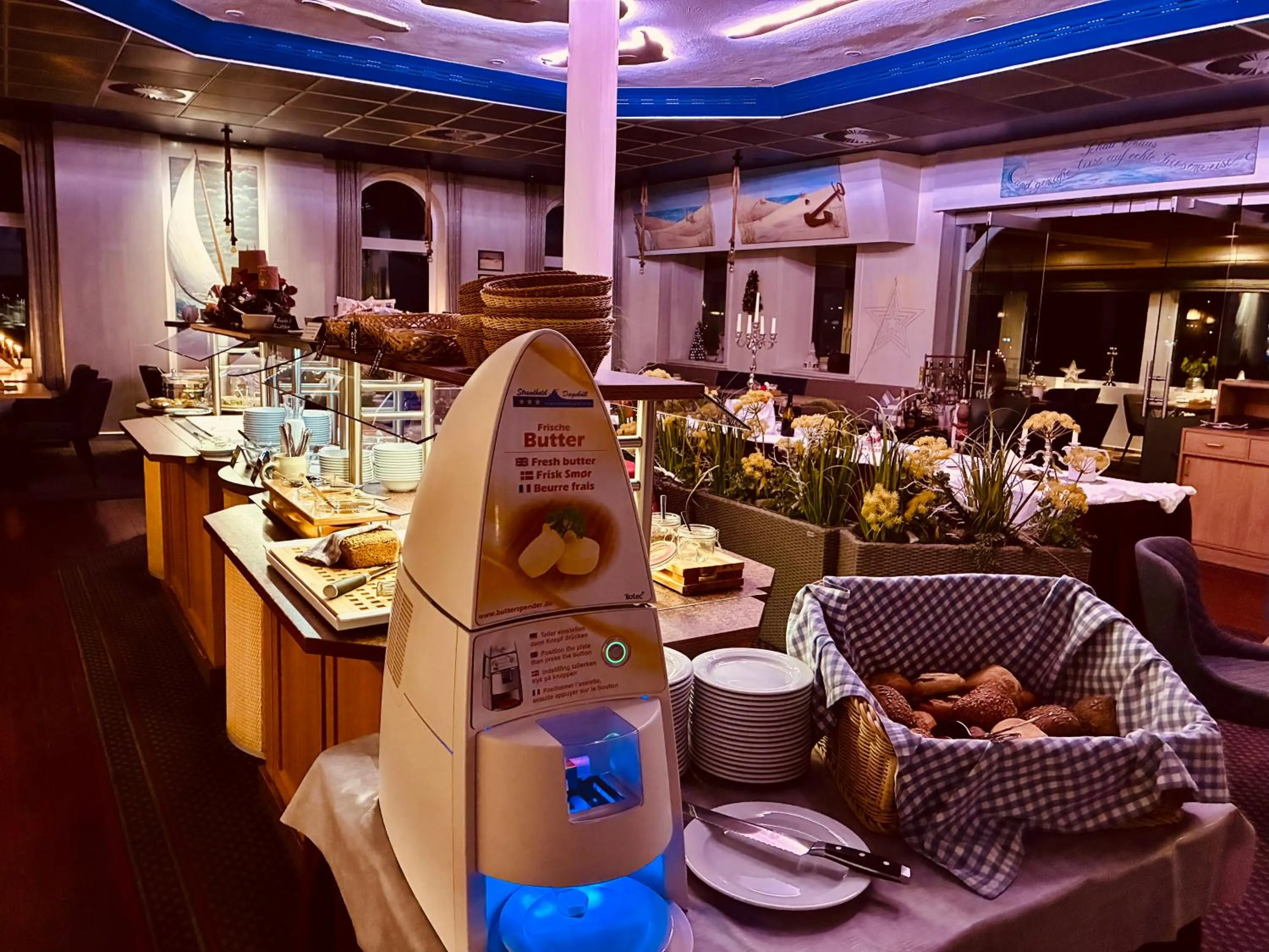 Food and drinks in Strandhotel Dagebüll direkt an der Nordsee