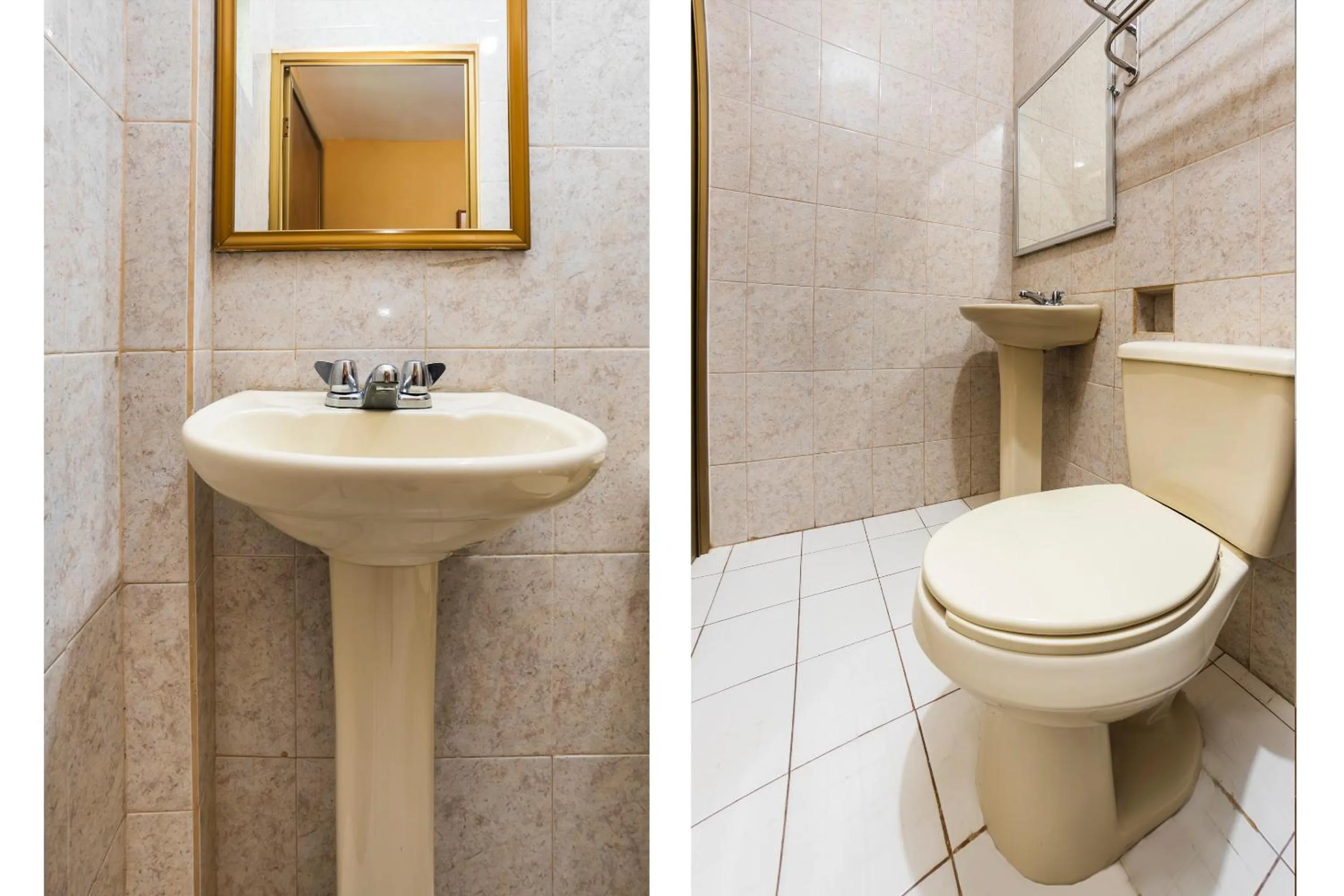 Bathroom in Hotel San Marcos