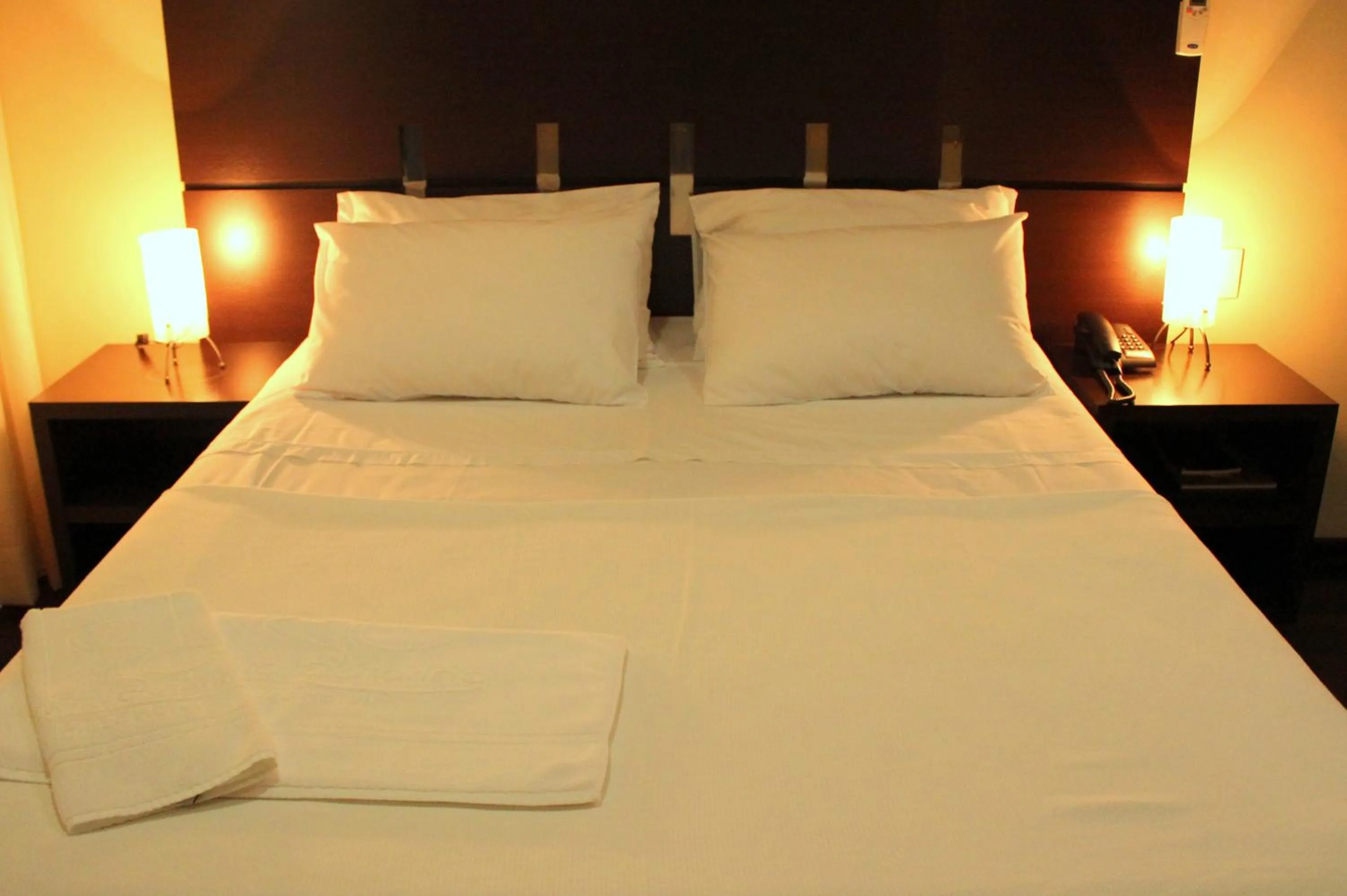 Bed in Santa Catarina Plaza Hotel