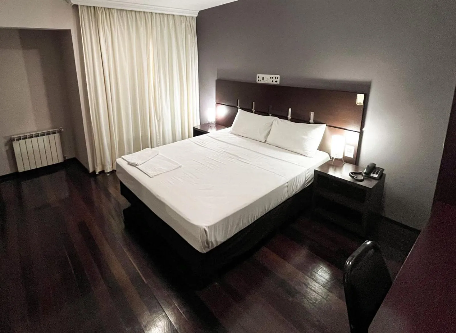Bed in Santa Catarina Plaza Hotel