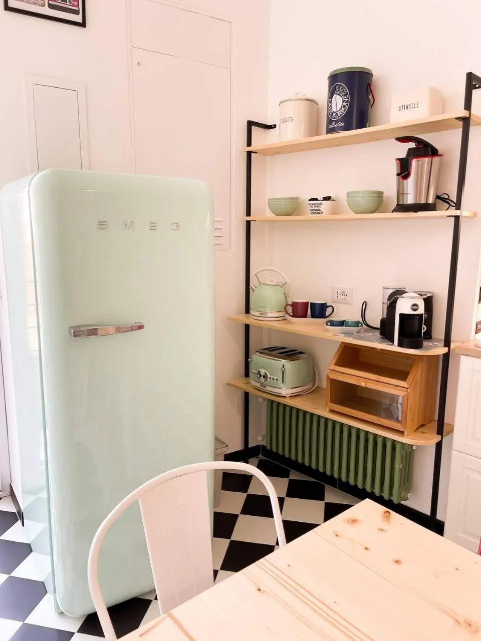 Kitchen or kitchenette in BaRock B&B Palermo