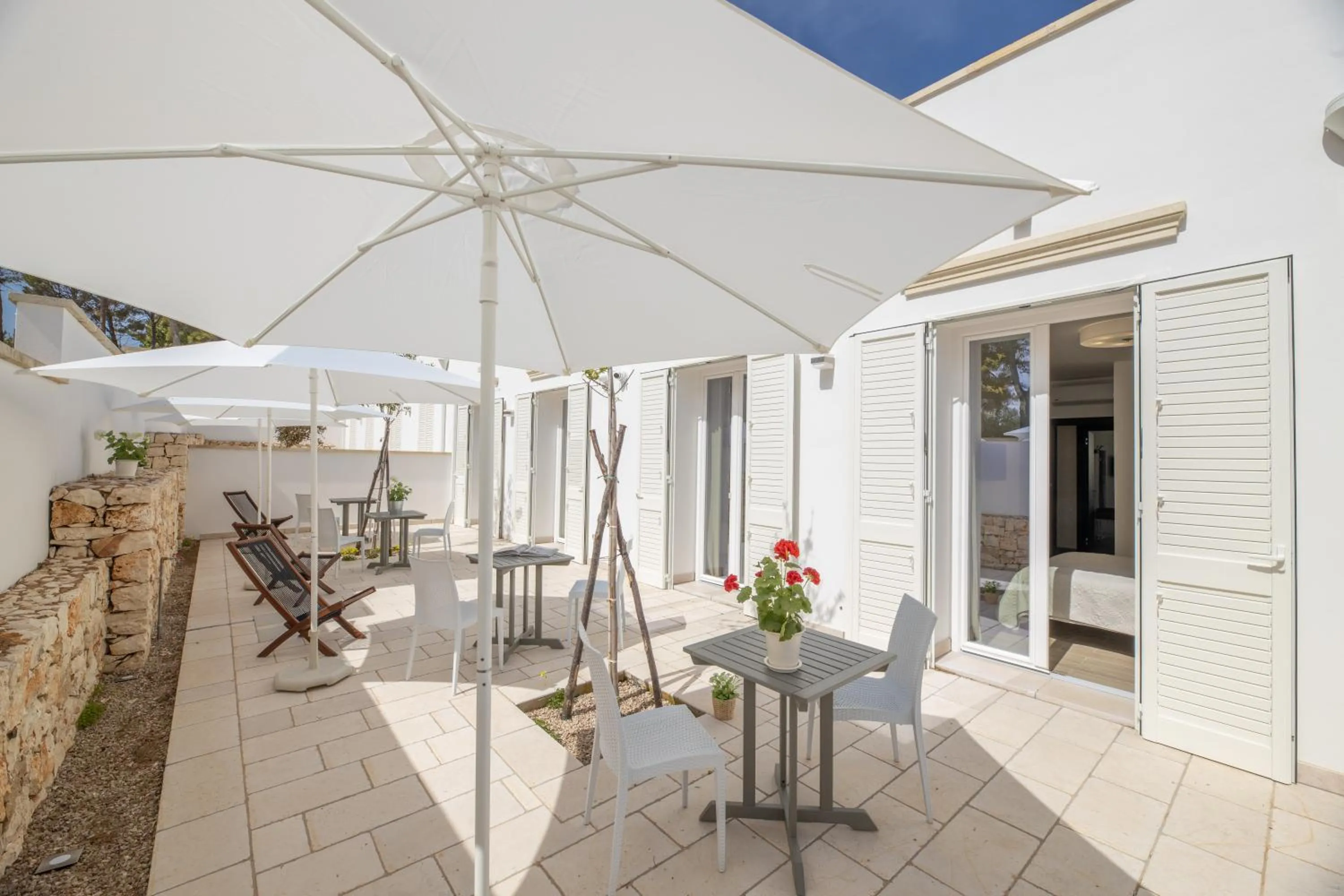 Patio in B&BLeucaineout