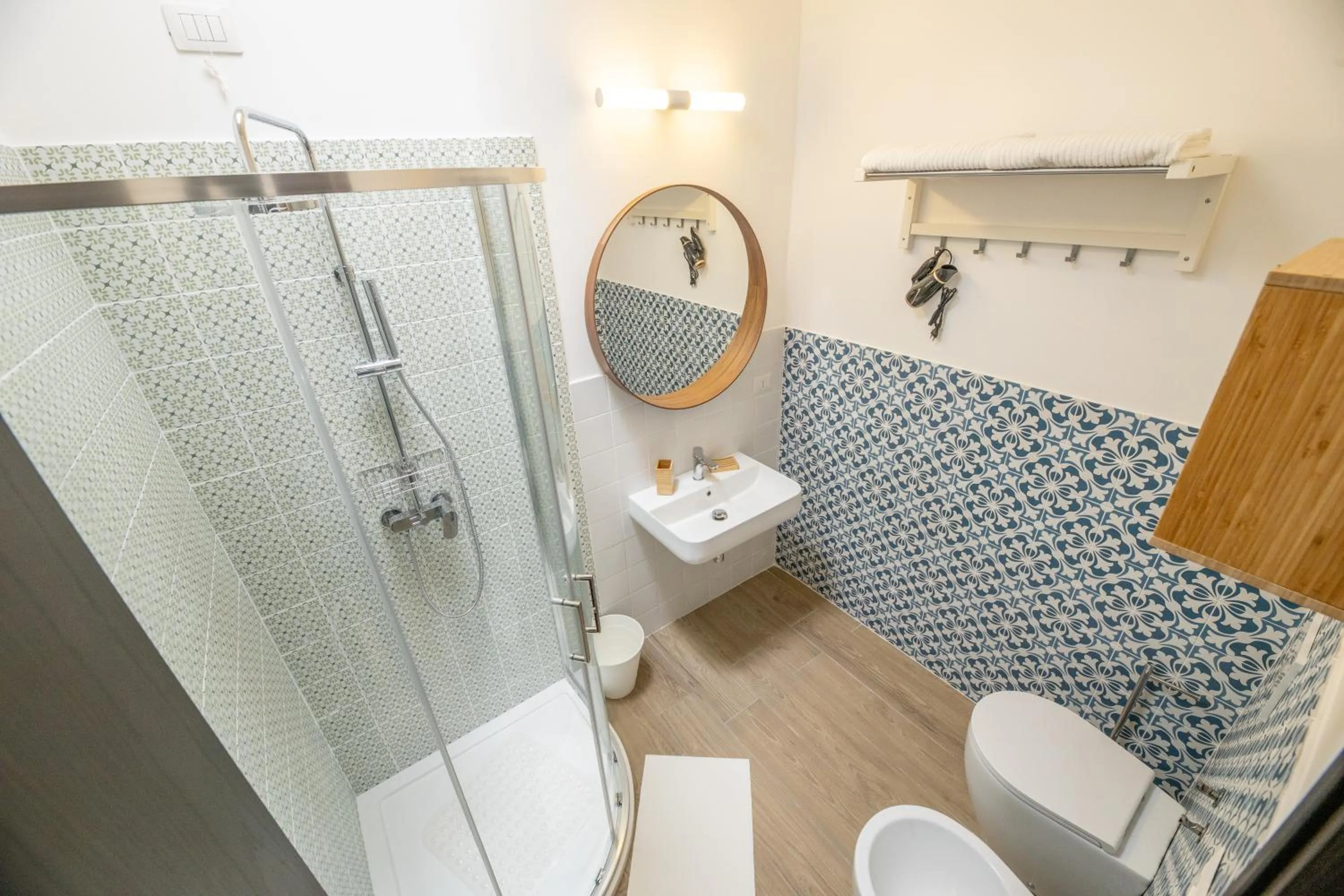 Bathroom in B&BLeucaineout