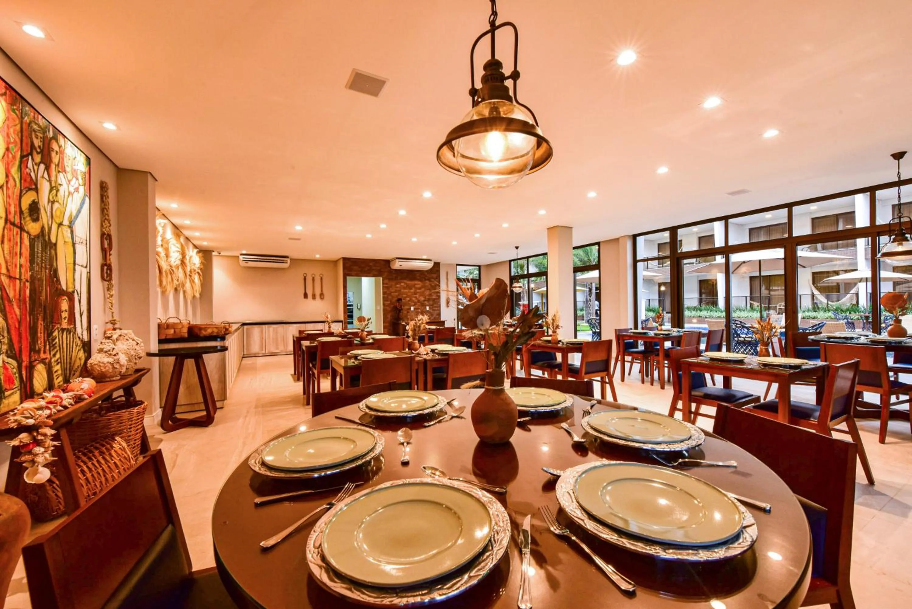 Restaurant/places to eat in Porto das Dunas Boutique Praia Hotel