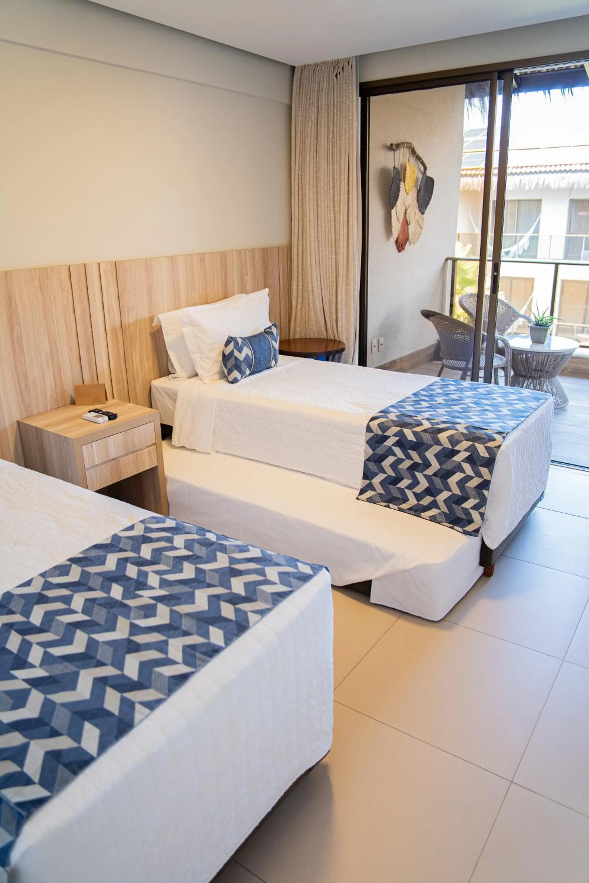 Bed in Porto das Dunas Boutique Praia Hotel