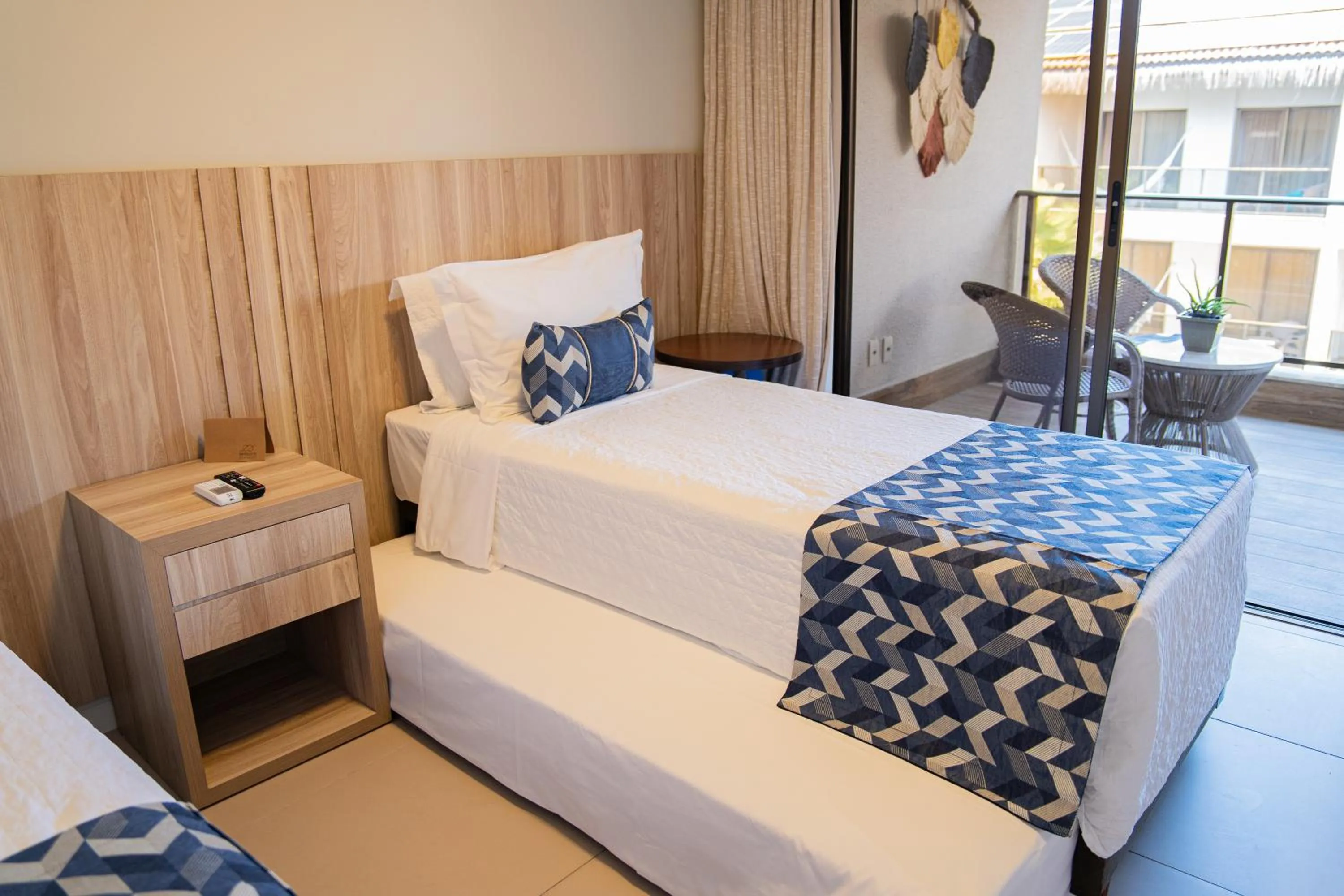 Bed in Porto das Dunas Boutique Praia Hotel