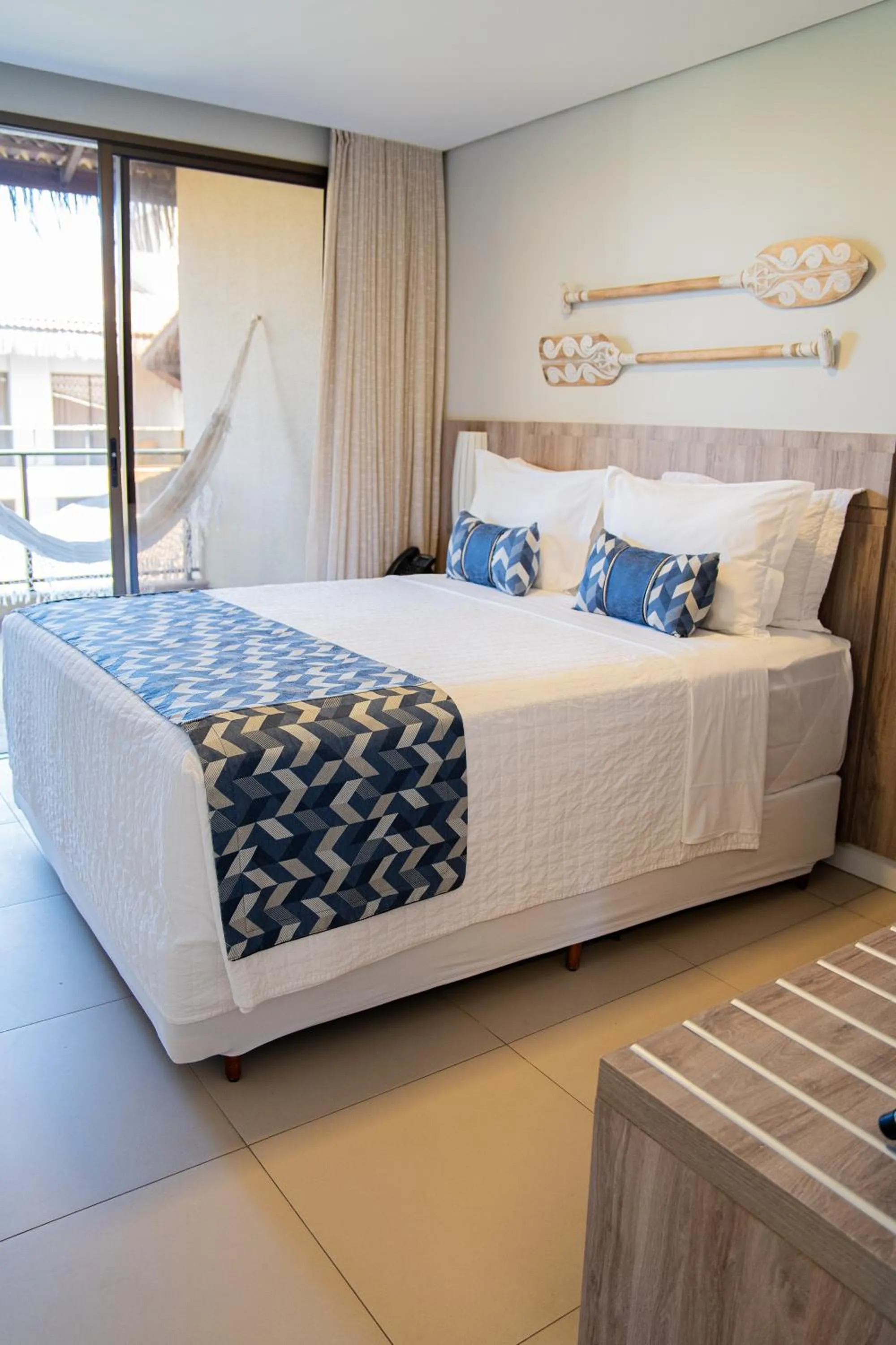 Bed in Porto das Dunas Boutique Praia Hotel