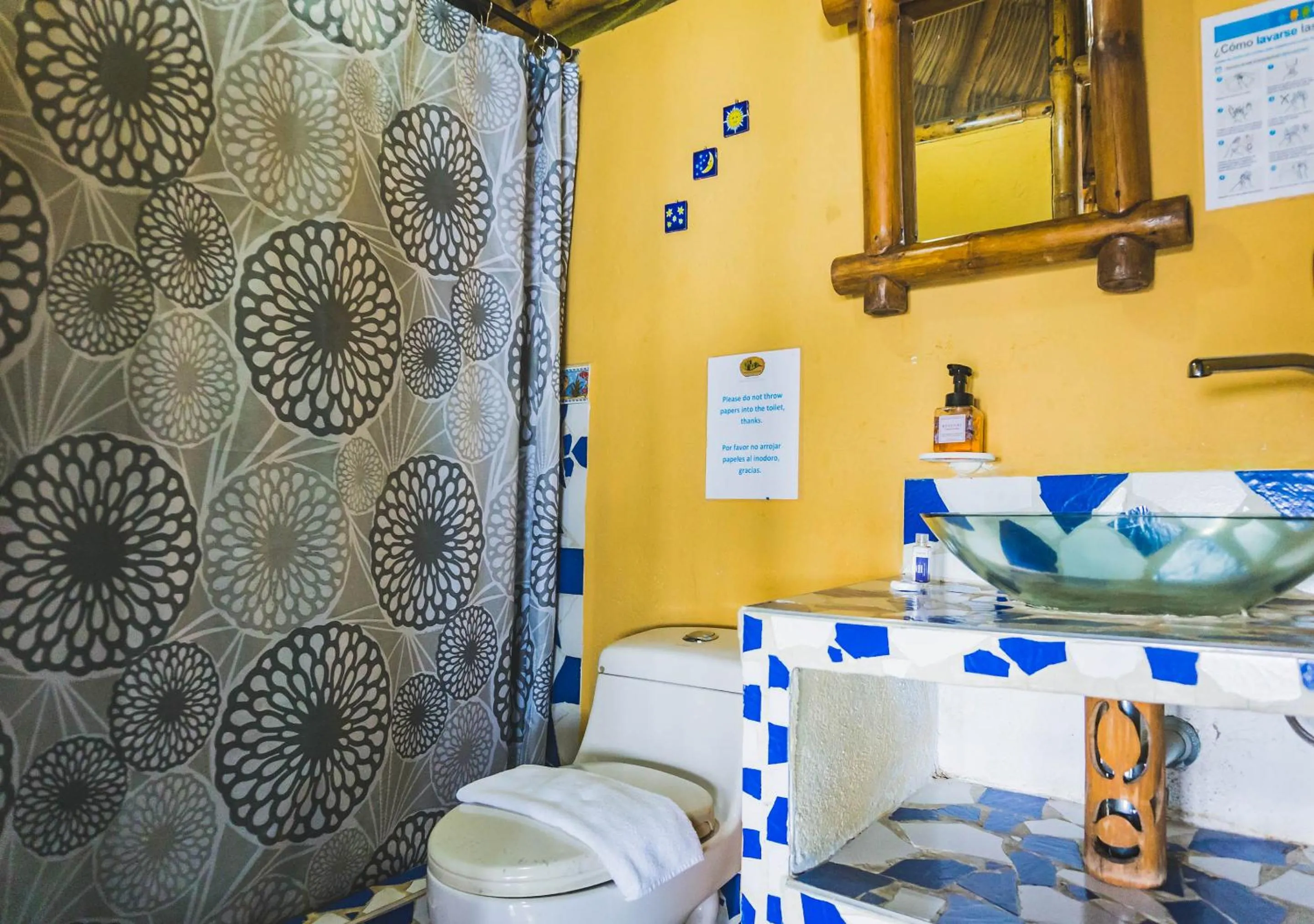 Bathroom in Minca Ecohabs Hotel