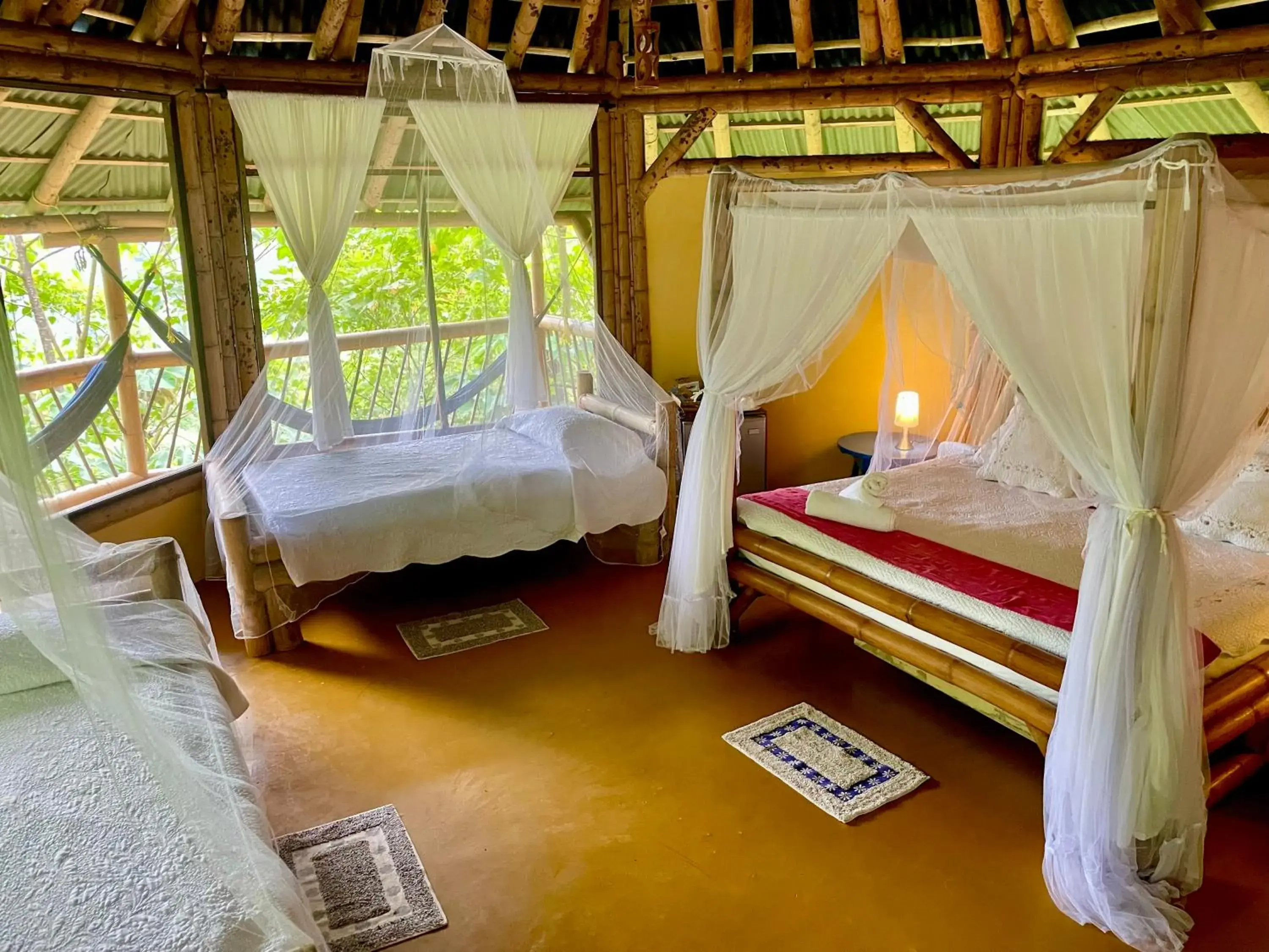 Deluxe Quadruple Room in Minca Ecohabs Hotel Deluxe Quadruple Room in Minca Ecohabs Hotel