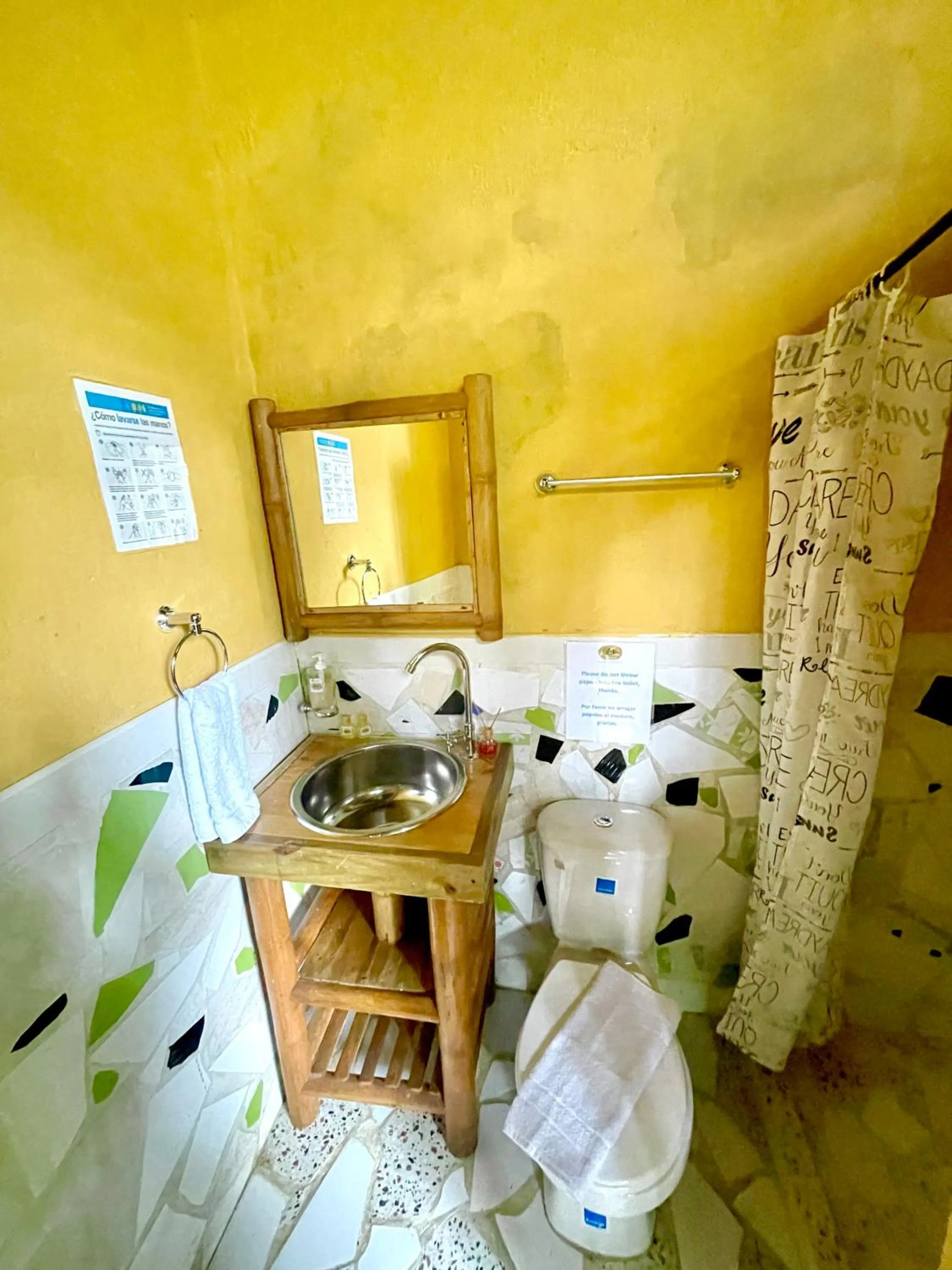 Bathroom in Minca Ecohabs Hotel