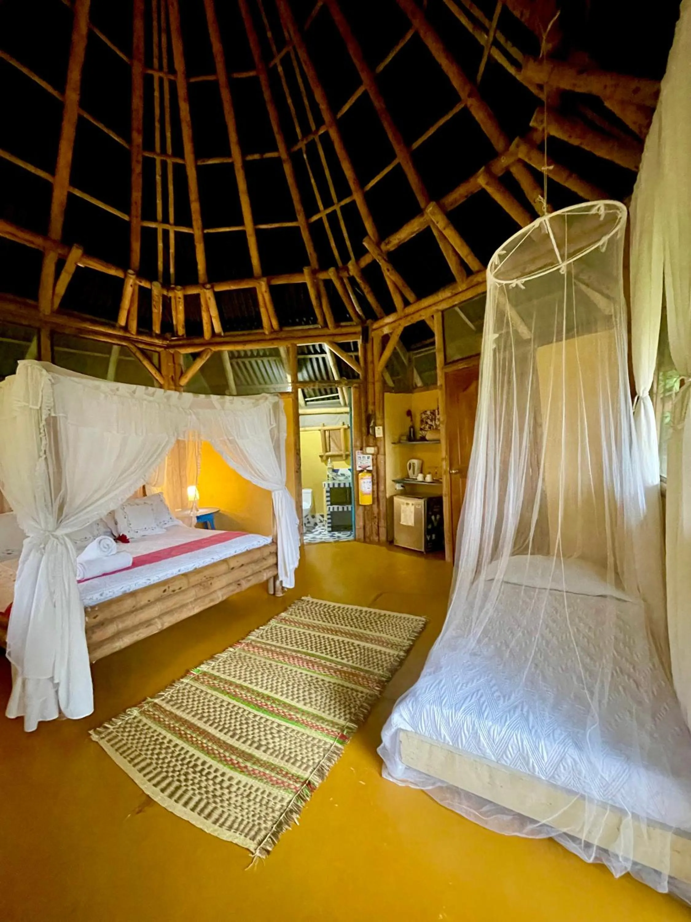 Property building, Bed in Minca Ecohabs Hotel