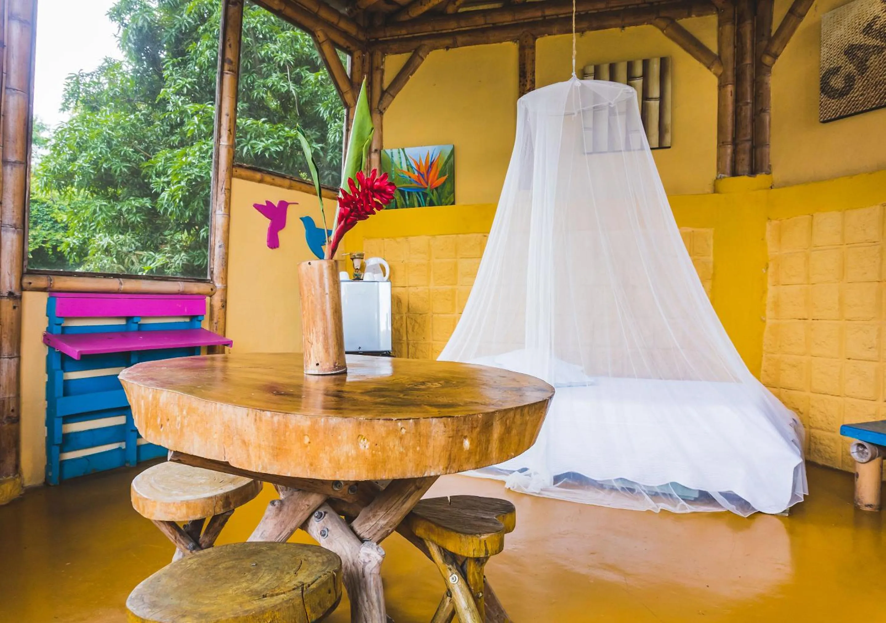 Bedroom in Minca Ecohabs Hotel