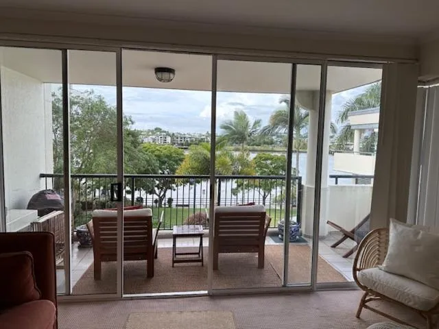 River view in Goldsborough Place Apartments