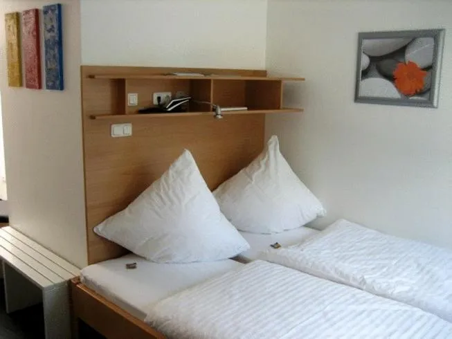 Bed in Apartment-Haus