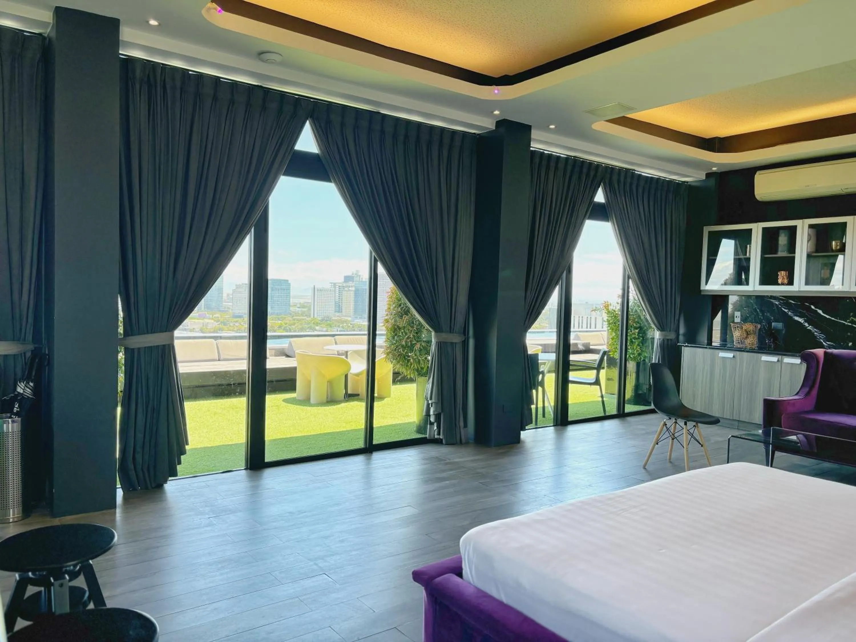 View (from property/room), Bed in Azumi Boutique Hotel