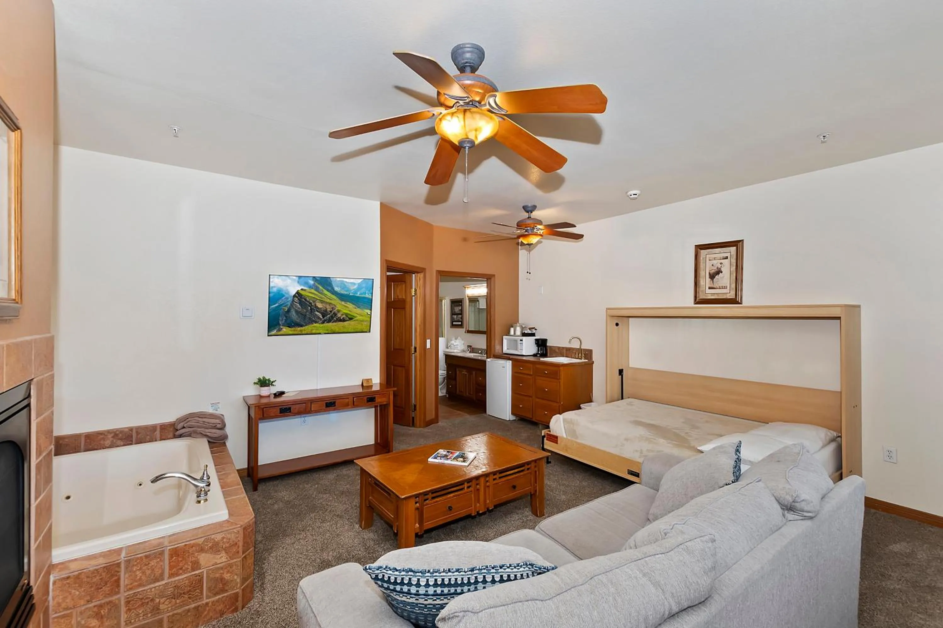 Living room in Robinhood Resort