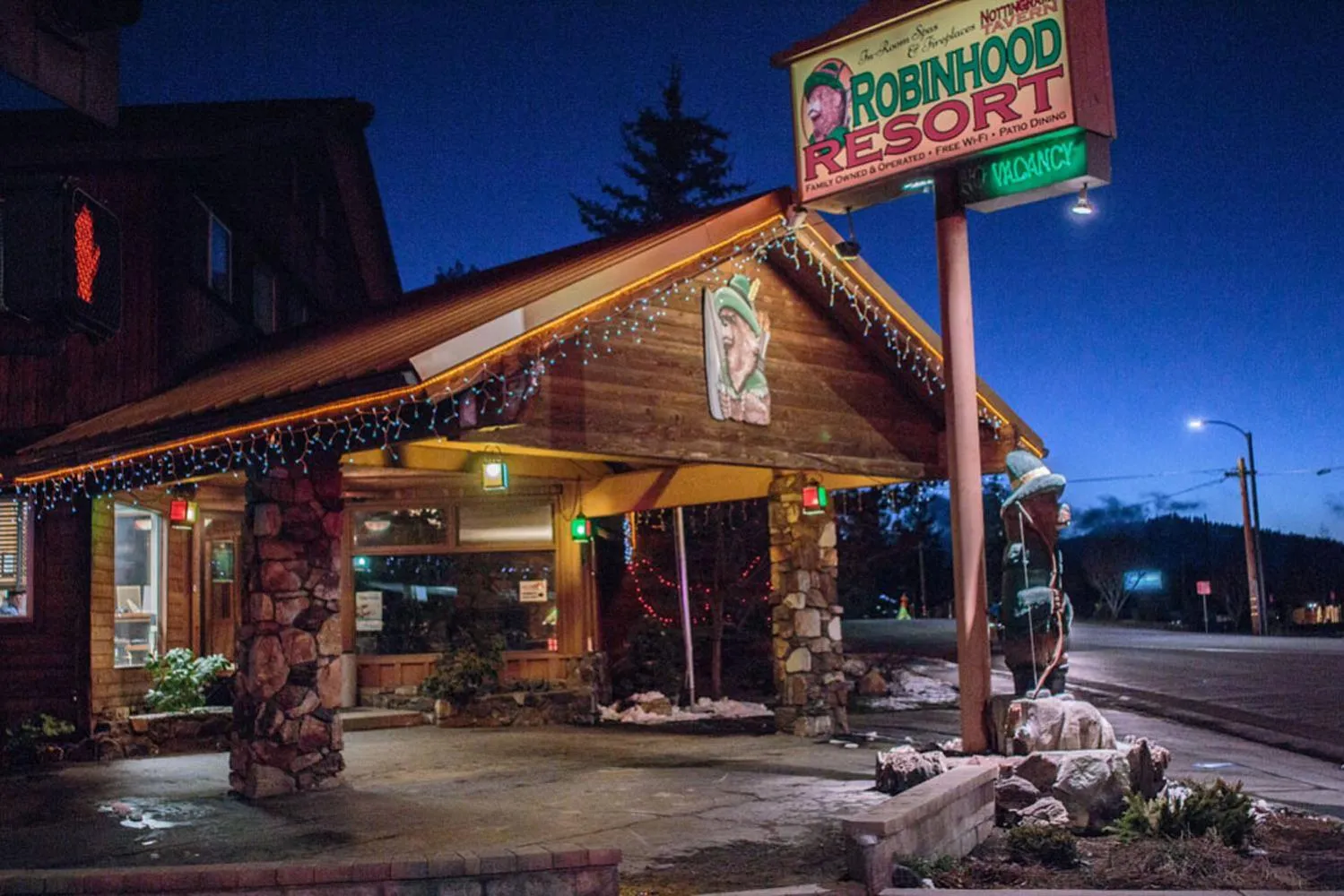 Property building in Robinhood Resort