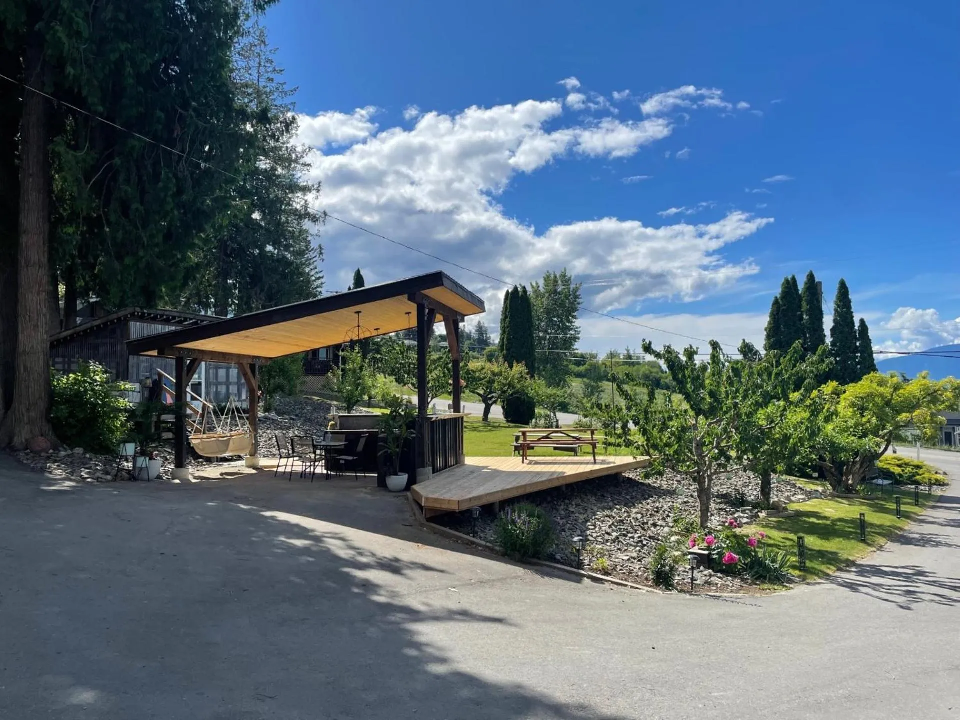 Property building in The Valley View Cabins and Event Center